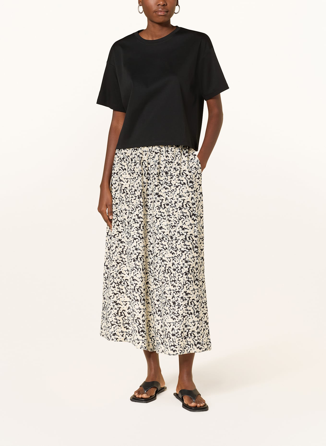 MSCH COPENHAGEN T-Shirt MSCHMOA: SCHWARZ