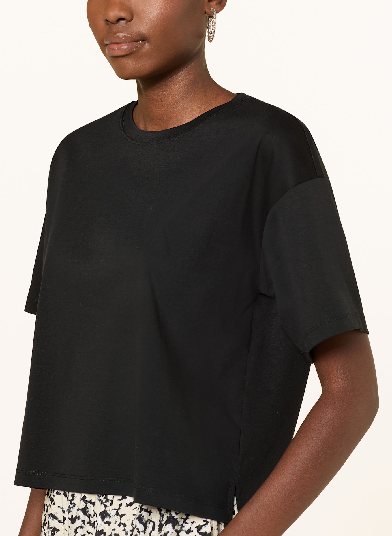 MSCH COPENHAGEN T-Shirt MSCHMOA: SCHWARZ