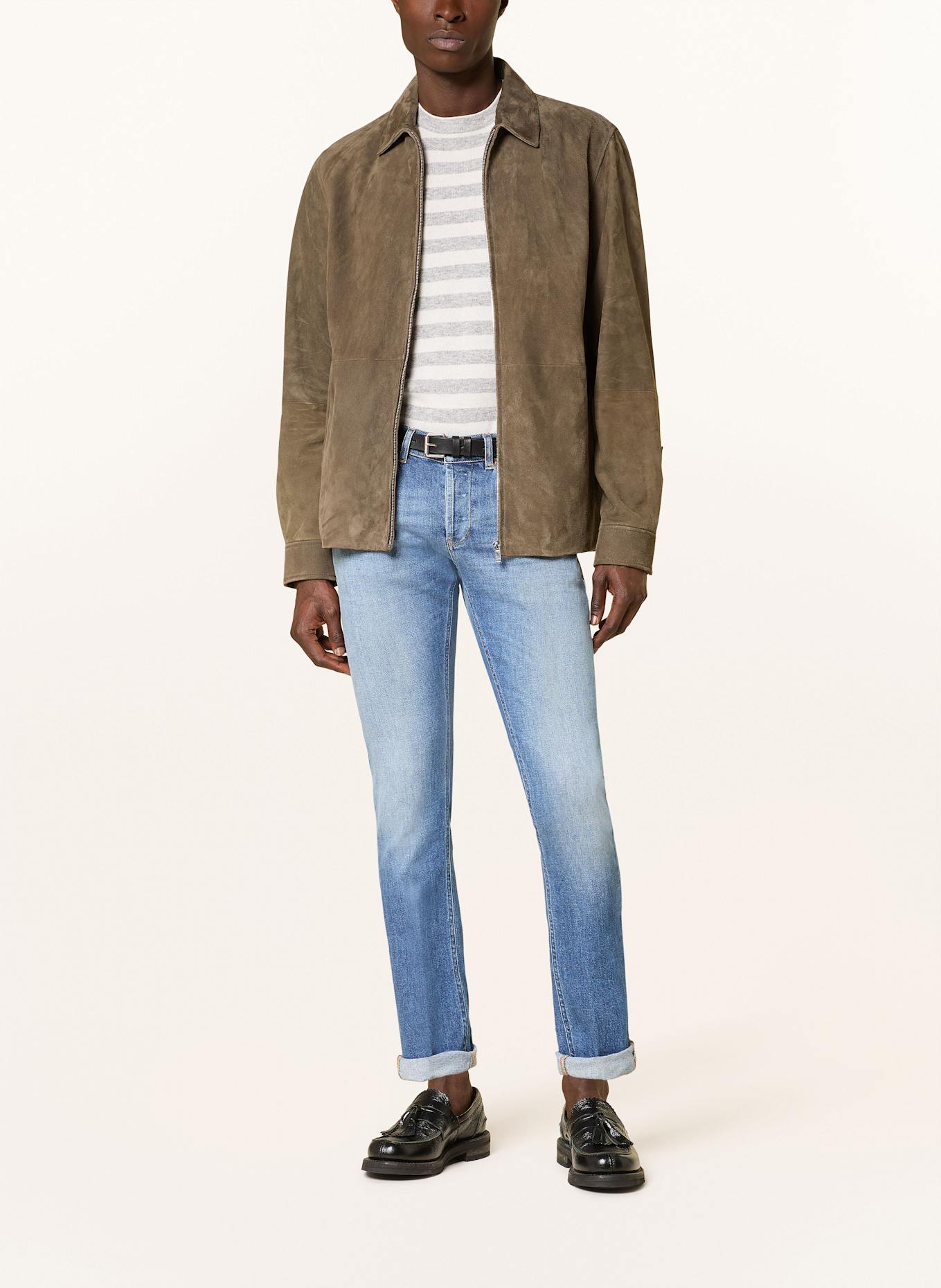 Dondup Jeans GEORGE skinny fit: 800 MID BLUE