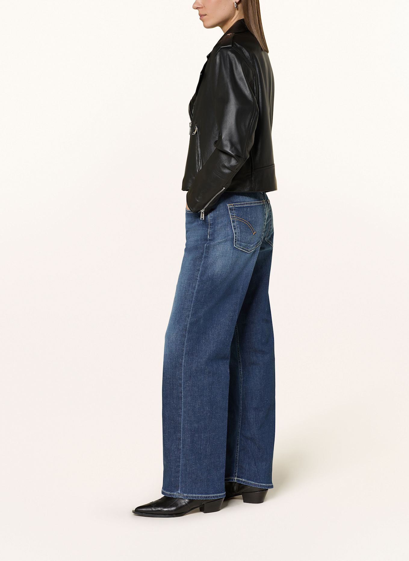 Dondup Wide leg jeans JACKLYN: 800 blue dublau