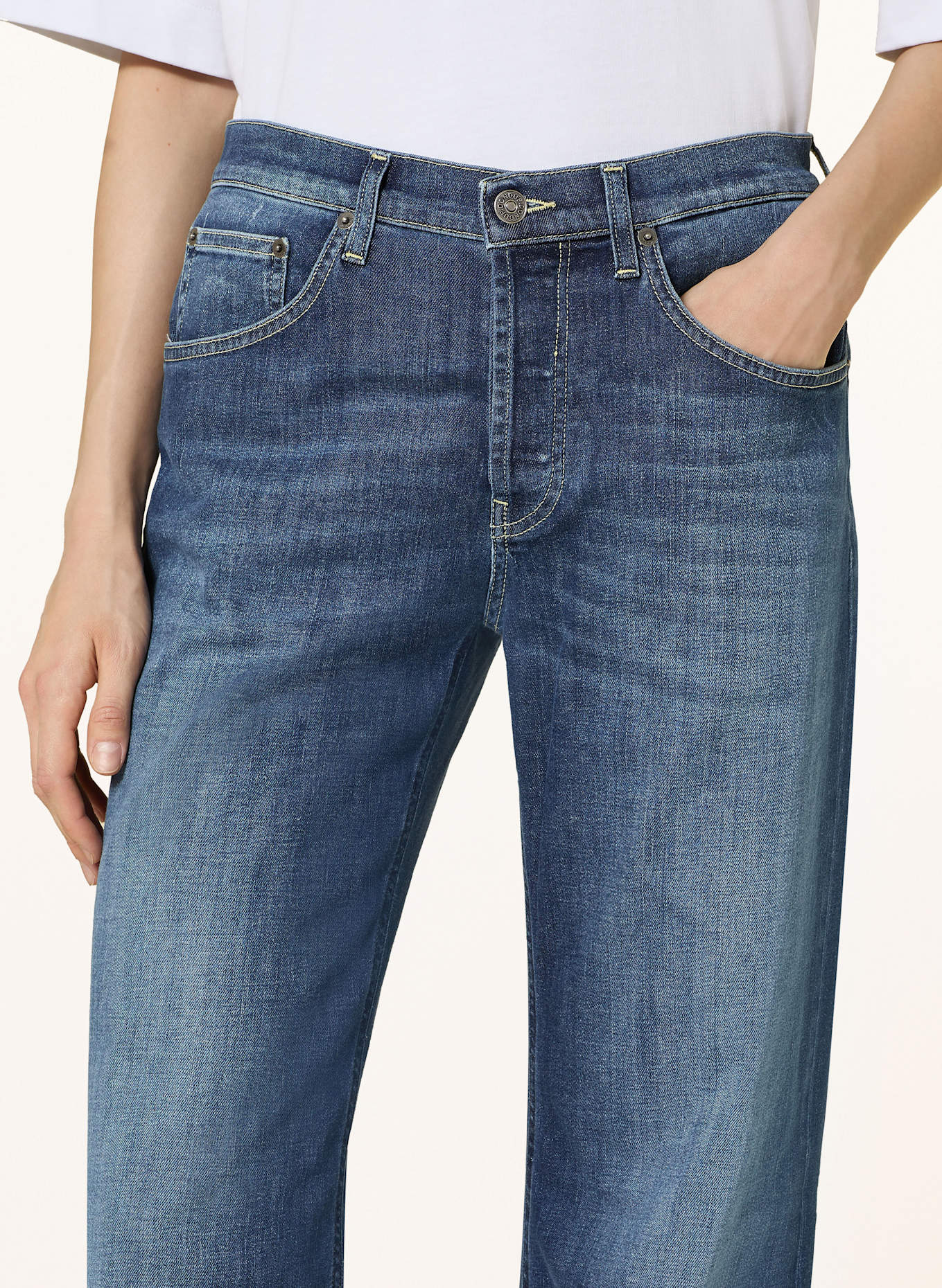 Dondup Wide leg jeans JACKLYN: 800 blue dublau