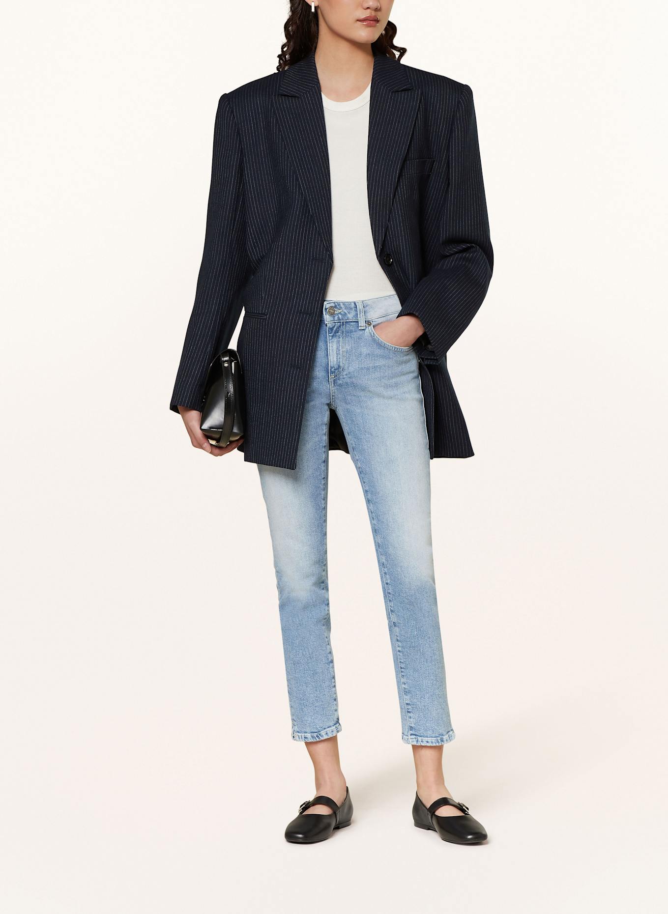 Dondup 7/8-jeans And ROSE: 800 blue hellblau