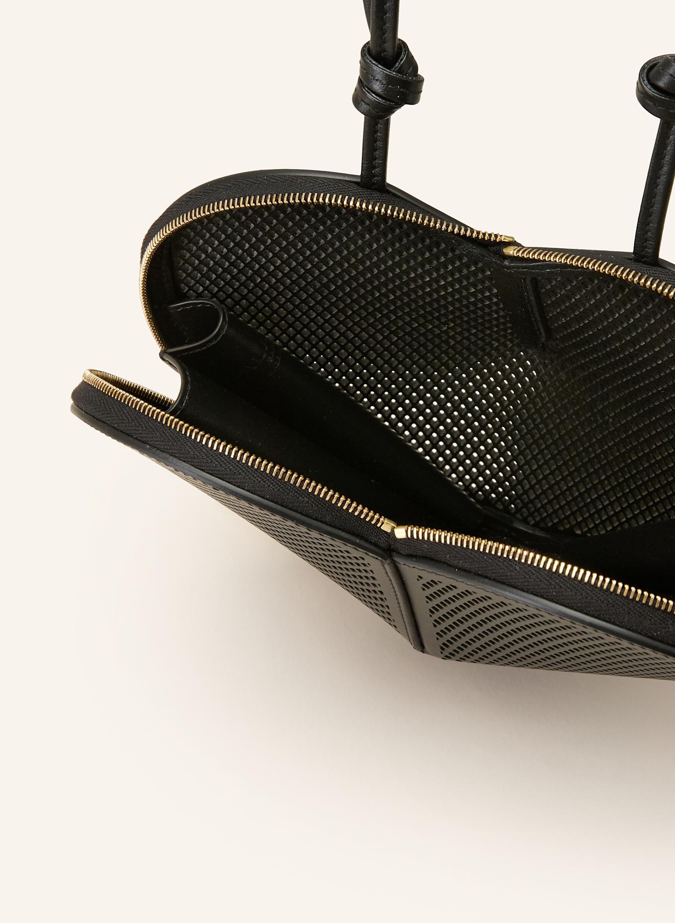 ALAÏA Torba na ramię LE COEUR: CZARNY