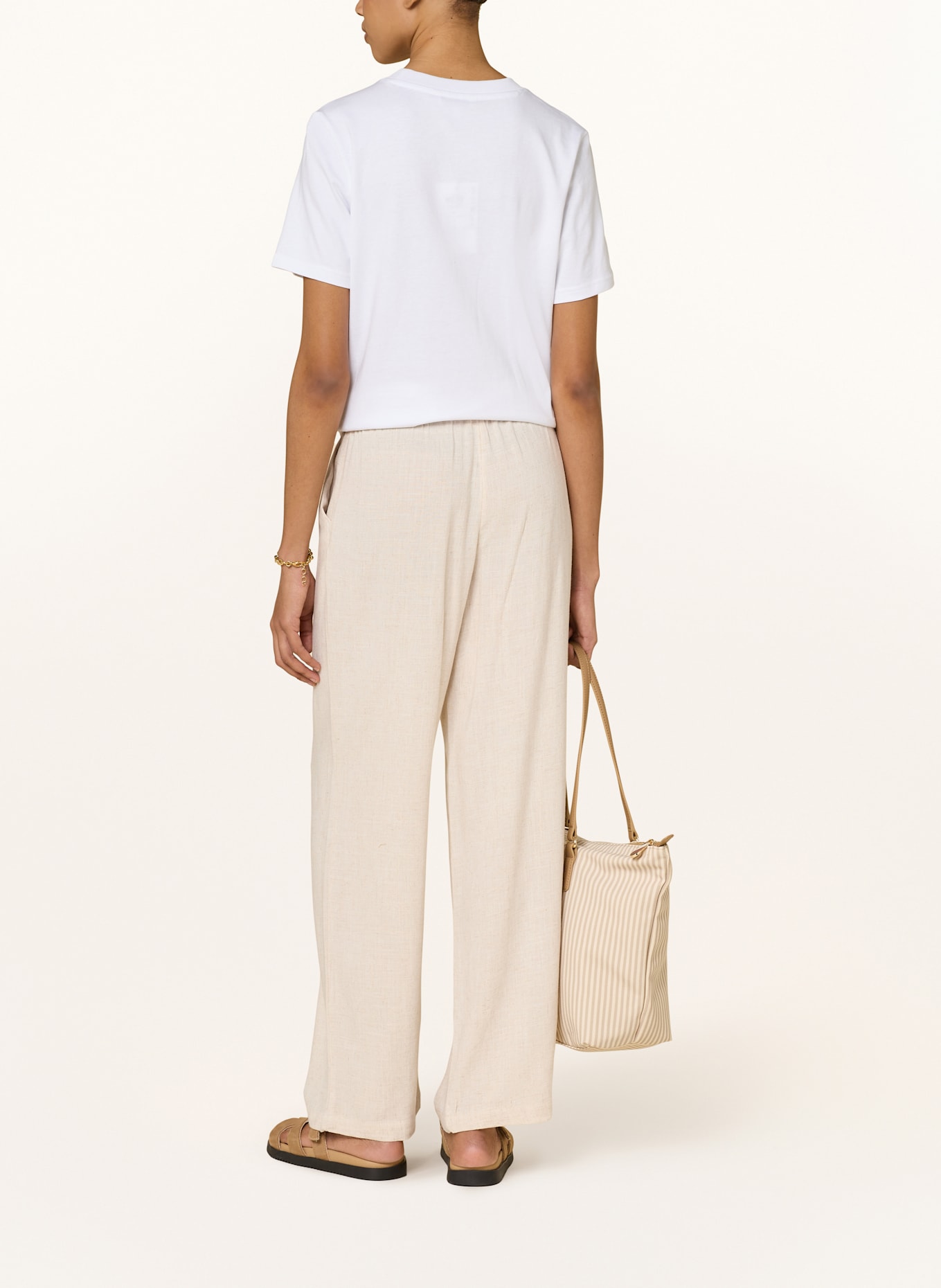 ONLY Marlenehose: CREME