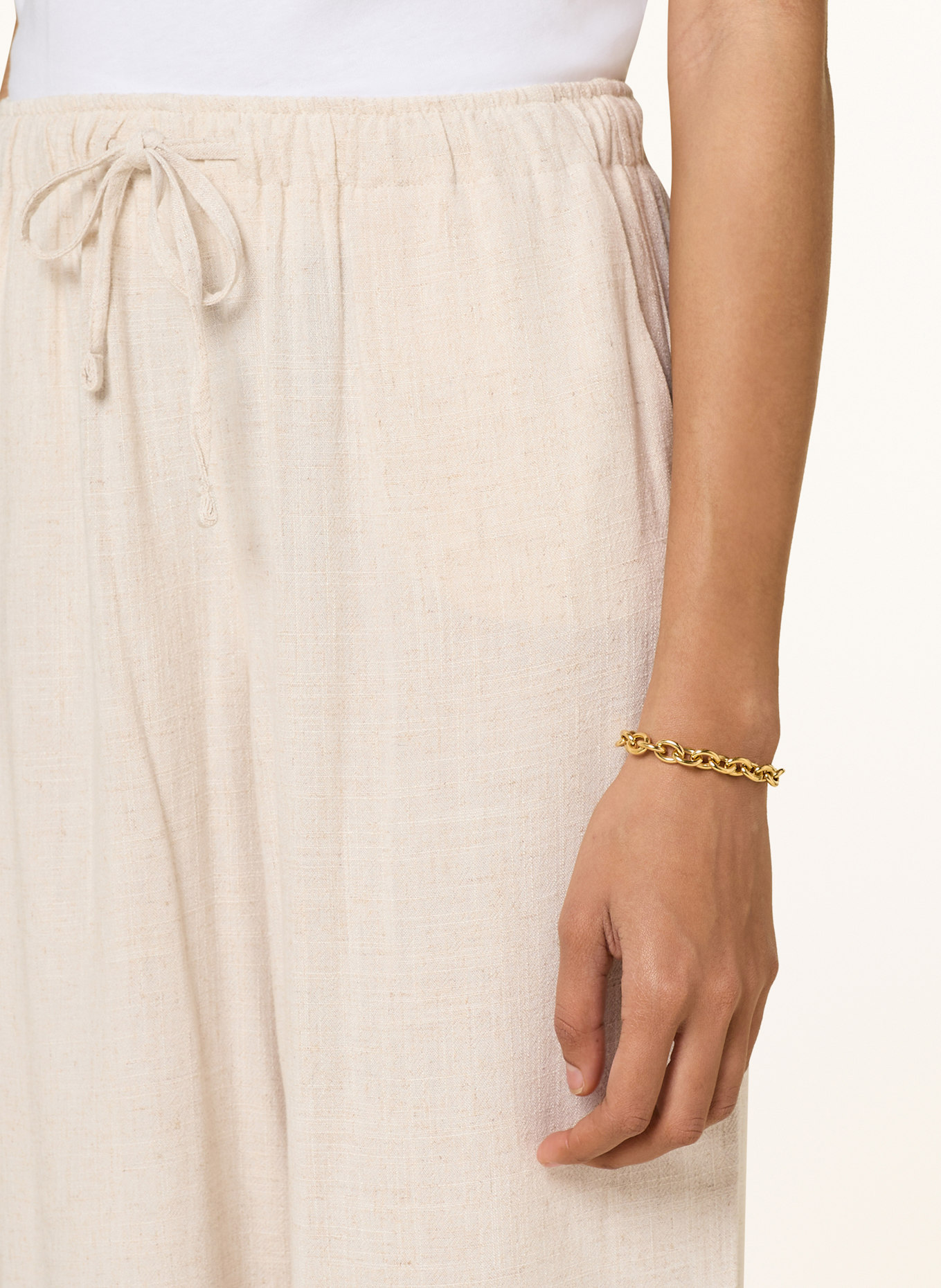 ONLY Marlenehose: CREME