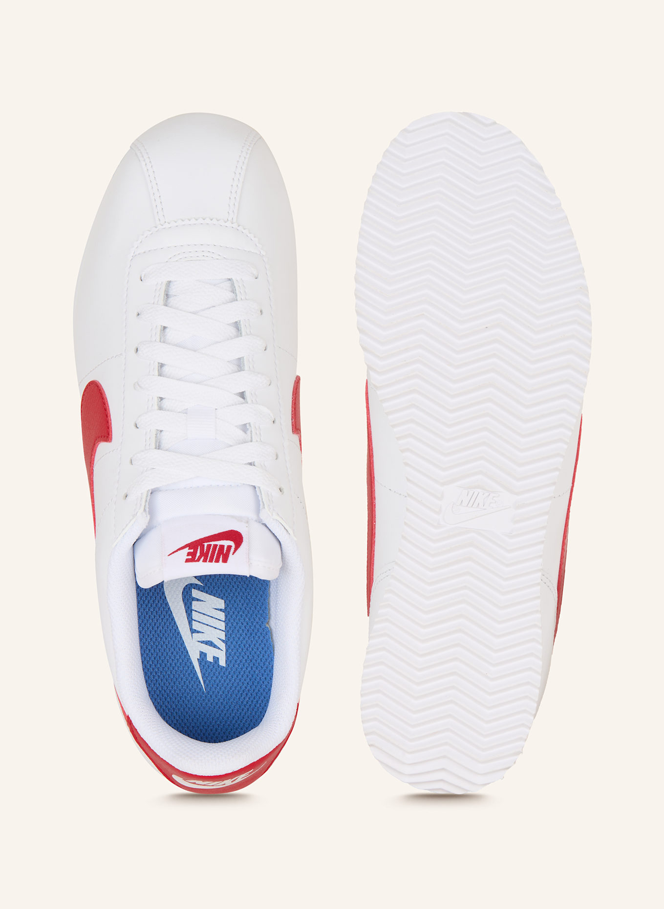 Nike Sneaker CORTEZ: WEISS/ ROT