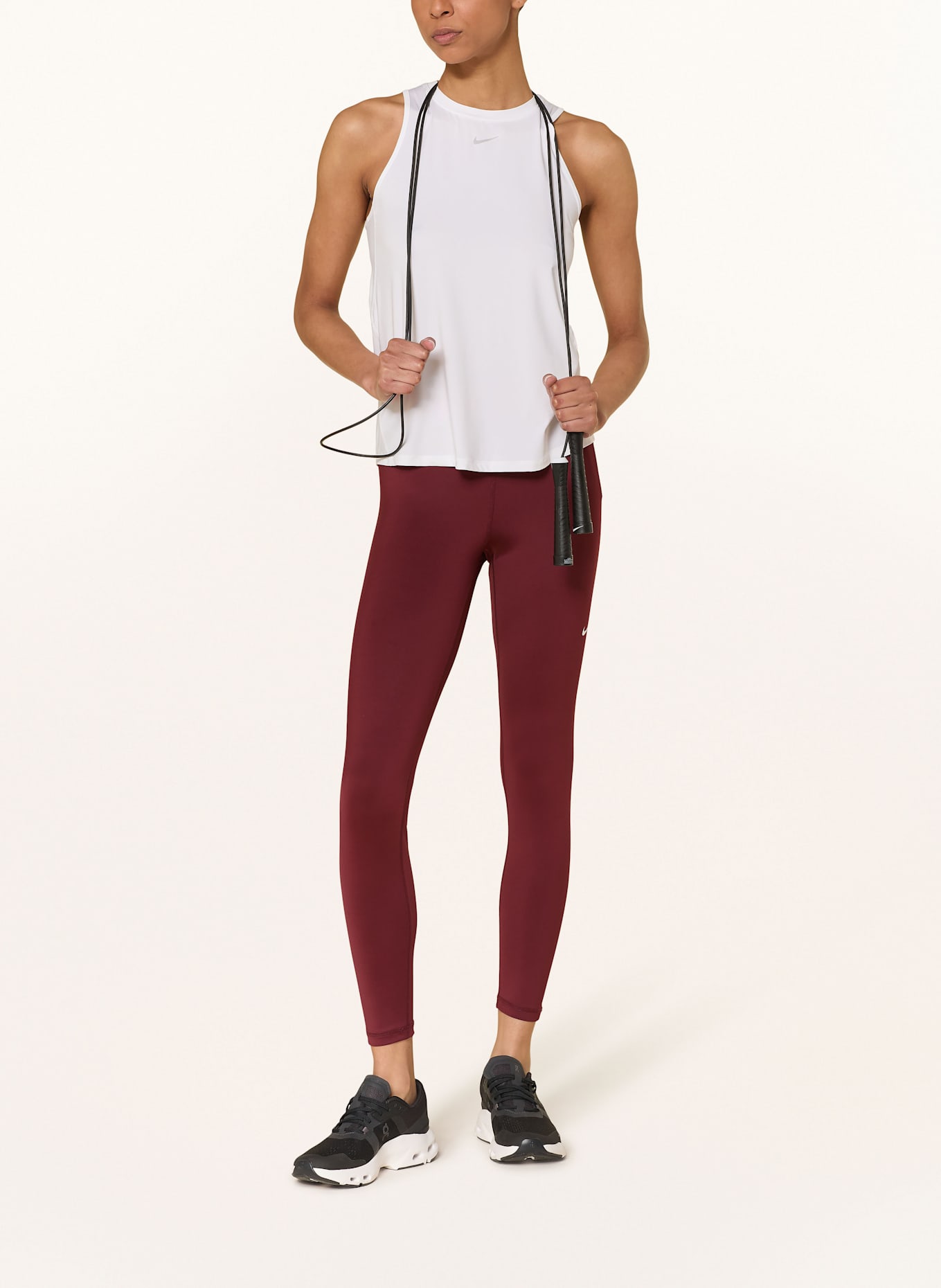 Nike Tights PRO SCULPT: DUNKELROT
