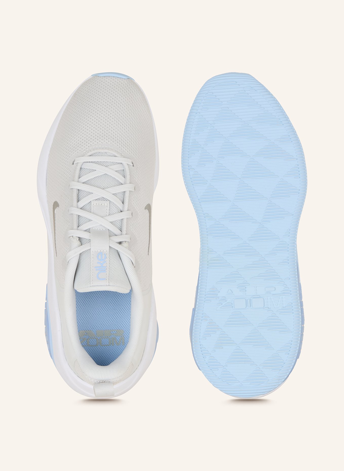 Nike Fitnessschuhe AIR ZOOM BELLA 7: HELLGRAU/ WEISS/ HELLBLAU