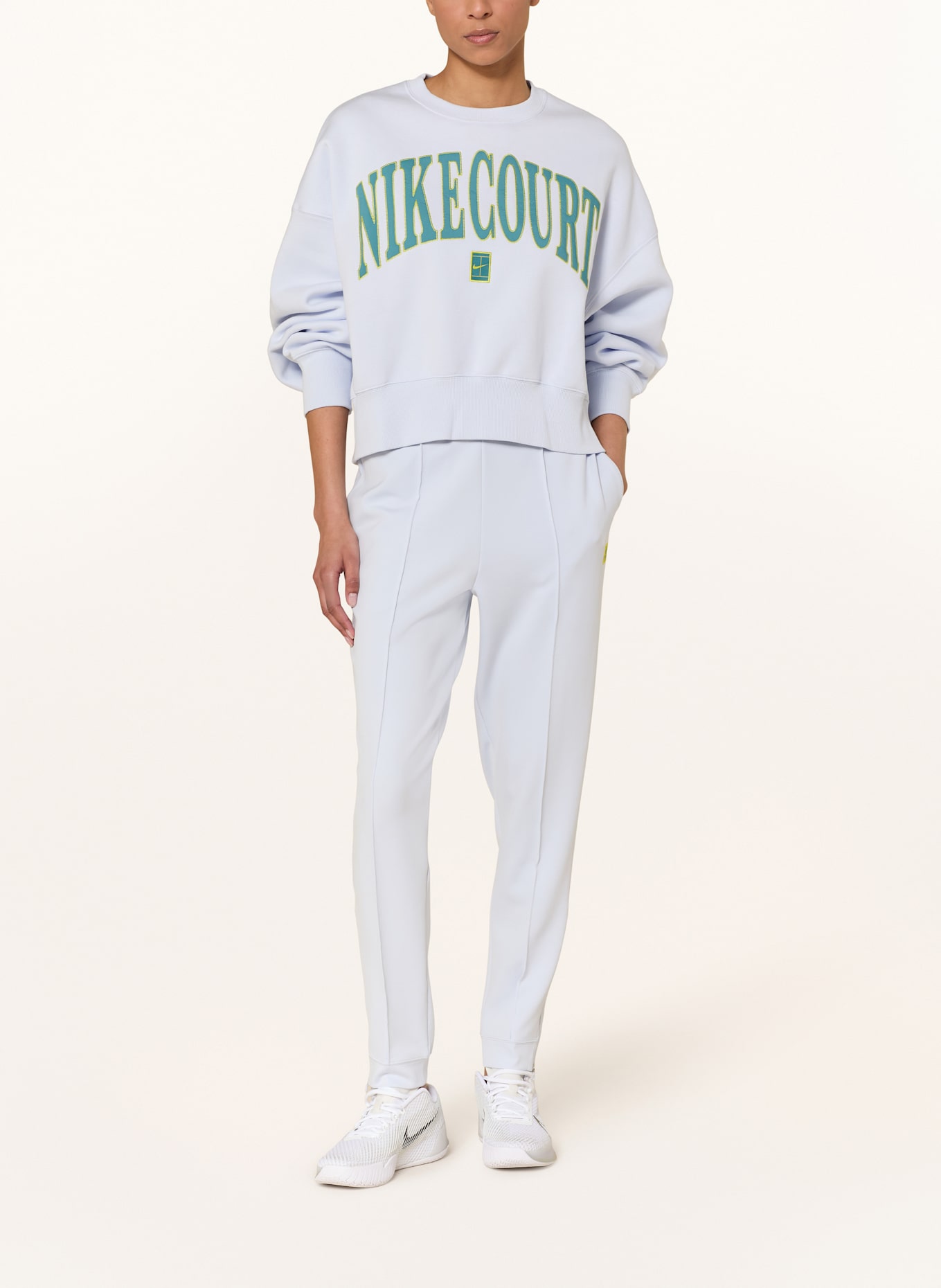 Nike Bluza nierozpinana: JASNONIEBIESKI / PETROL