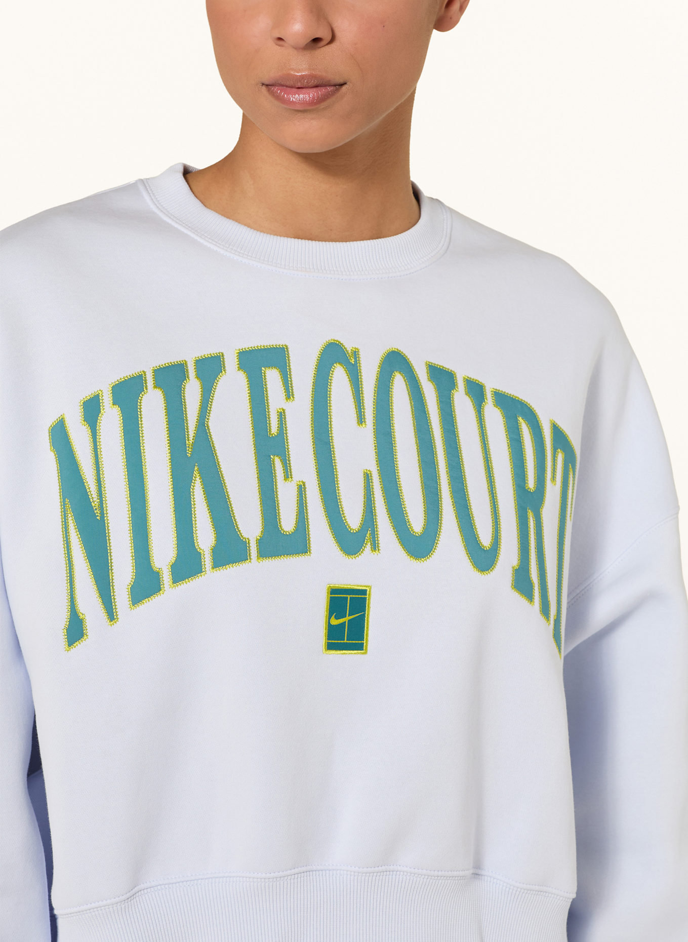 Nike Bluza nierozpinana: JASNONIEBIESKI / PETROL