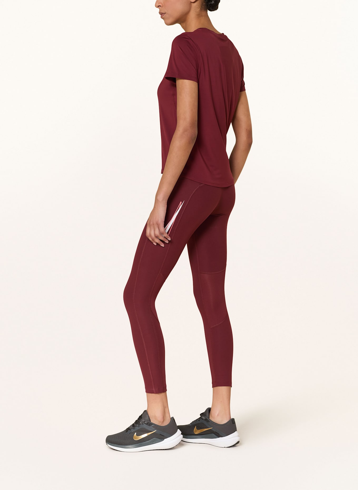 Nike Lauftights: DUNKELROT