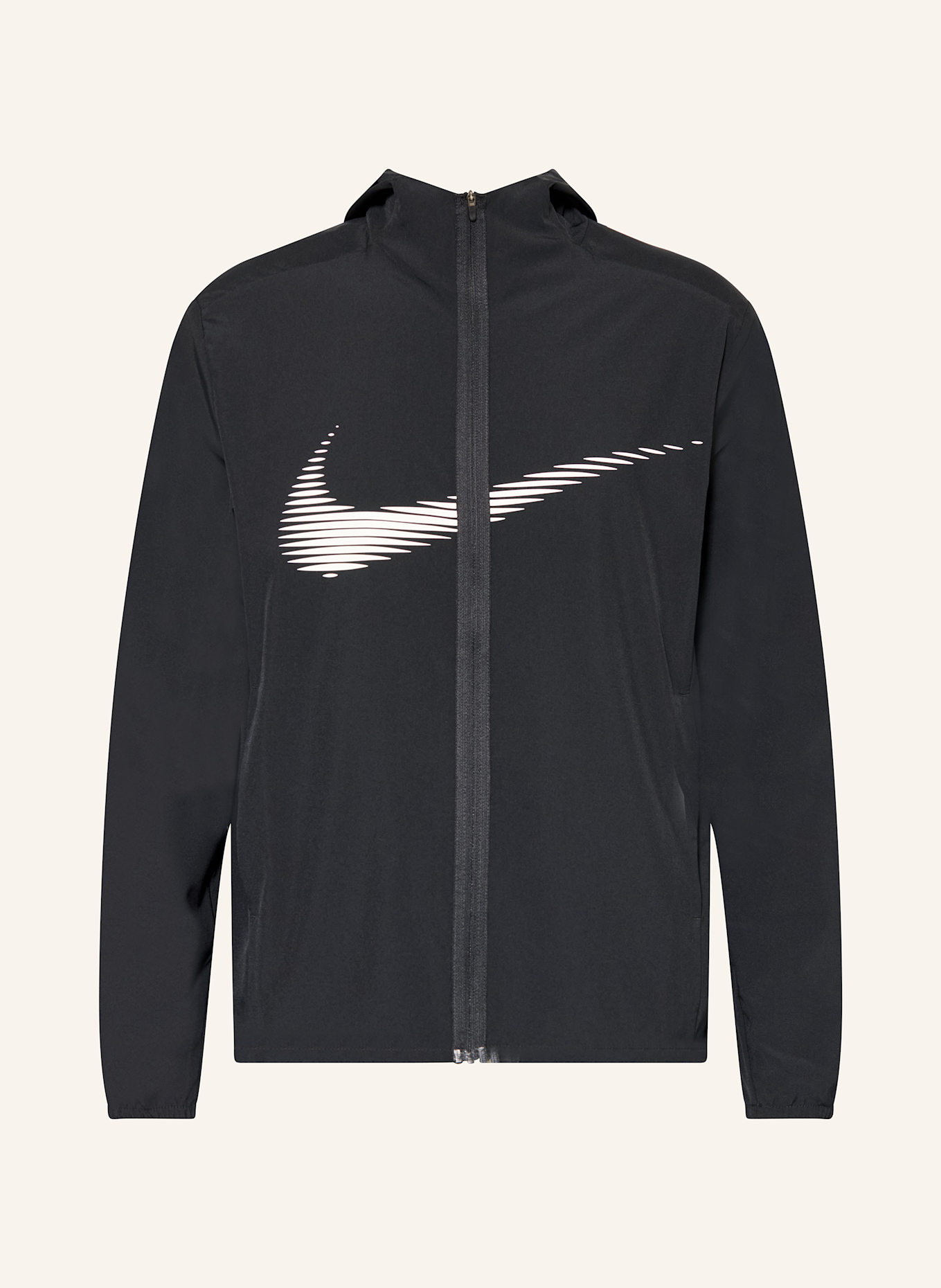 Nike Trainingsjacke DRI-FIT FORM HD SWOOSH: SCHWARZ