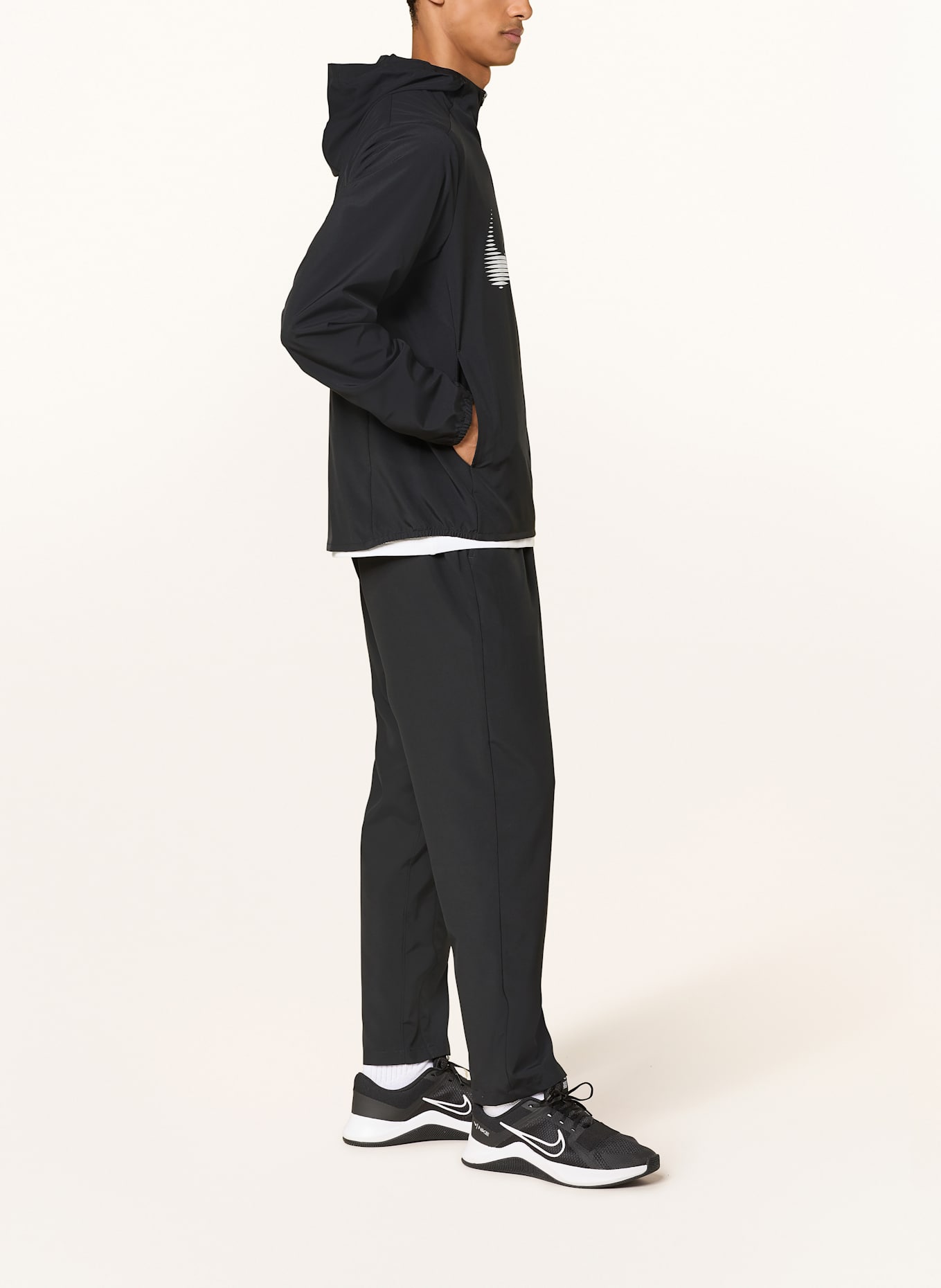 Nike Trainingsjacke DRI-FIT FORM HD SWOOSH: SCHWARZ
