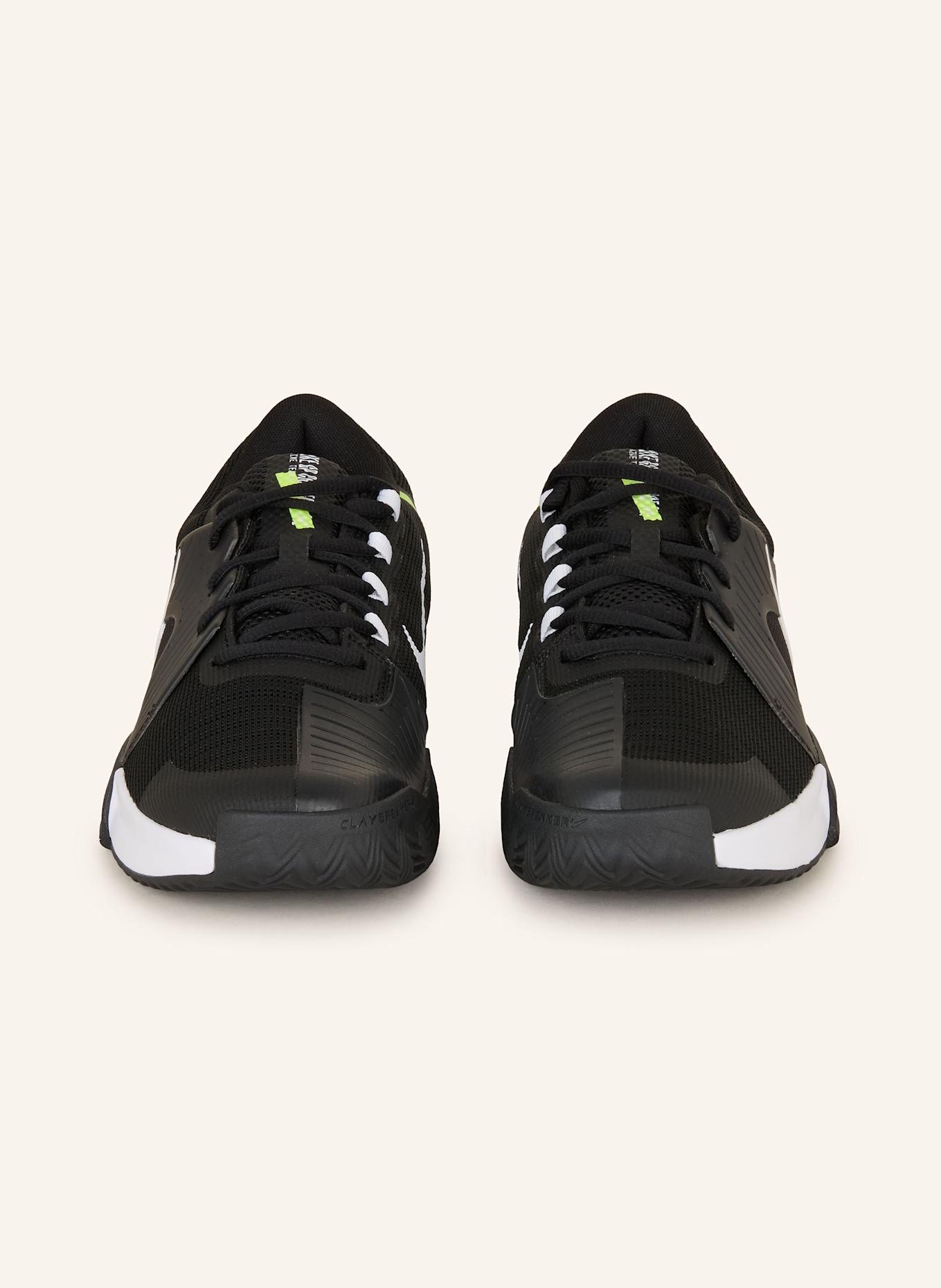 Nike Tennisschuhe ZOOM GP CHALLENGE 1: SCHWARZ/ WEISS