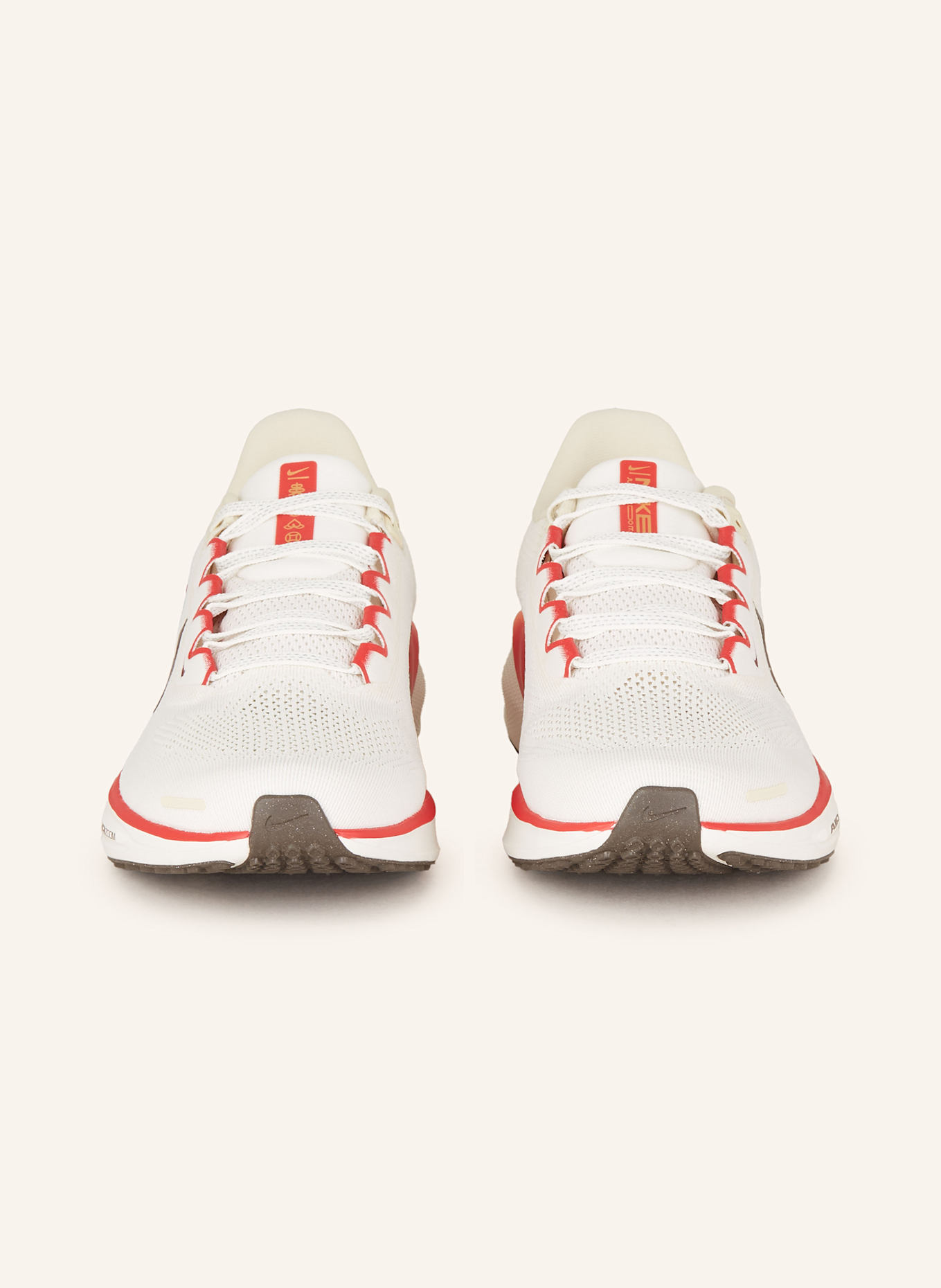 Nike Laufschuhe PEGASUS 41: WEISS/ ROT/ BRAUN