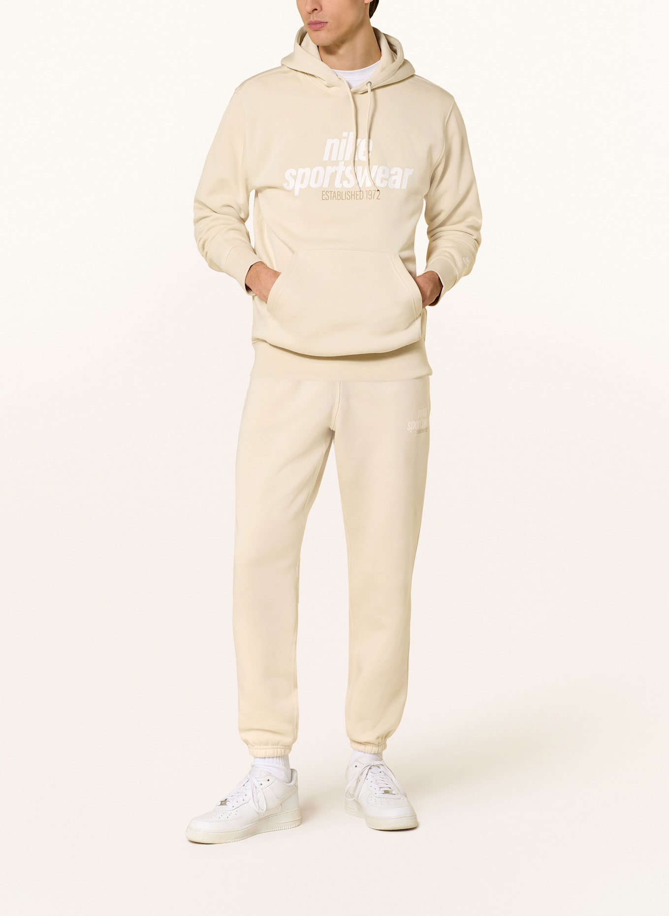 Nike Bluza z kapturem: KHAKI