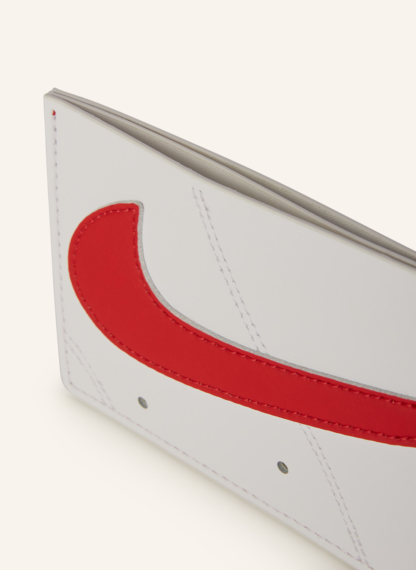 Nike Etui na karty AIR FORCE 1: CZERWONY/ BIAŁY