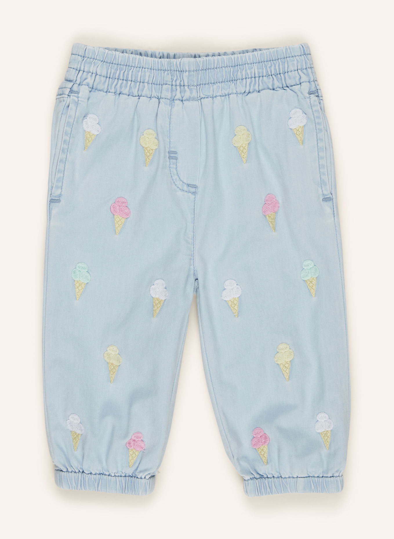 STELLA McCARTNEY KIDS Hose: HELLBLAU/ GELB/ PINK