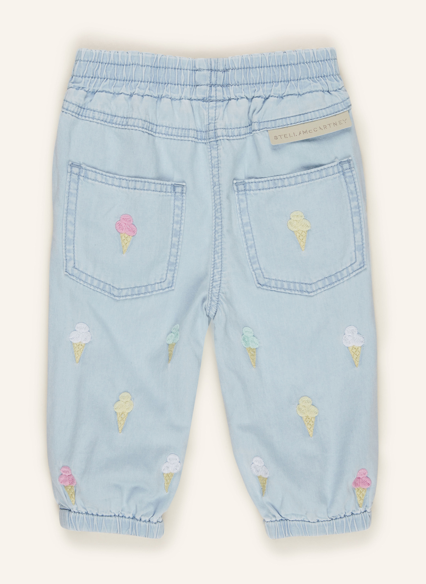 STELLA McCARTNEY KIDS Hose: HELLBLAU/ GELB/ PINK
