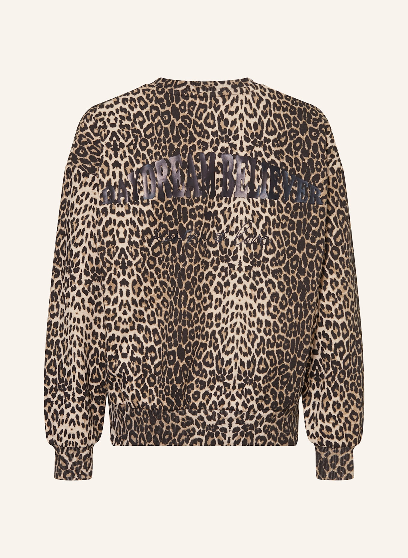 SOFIE SCHNOOR Mikina ELISY: HNĚDÁ/ TMAVĚ HNĚDÁ