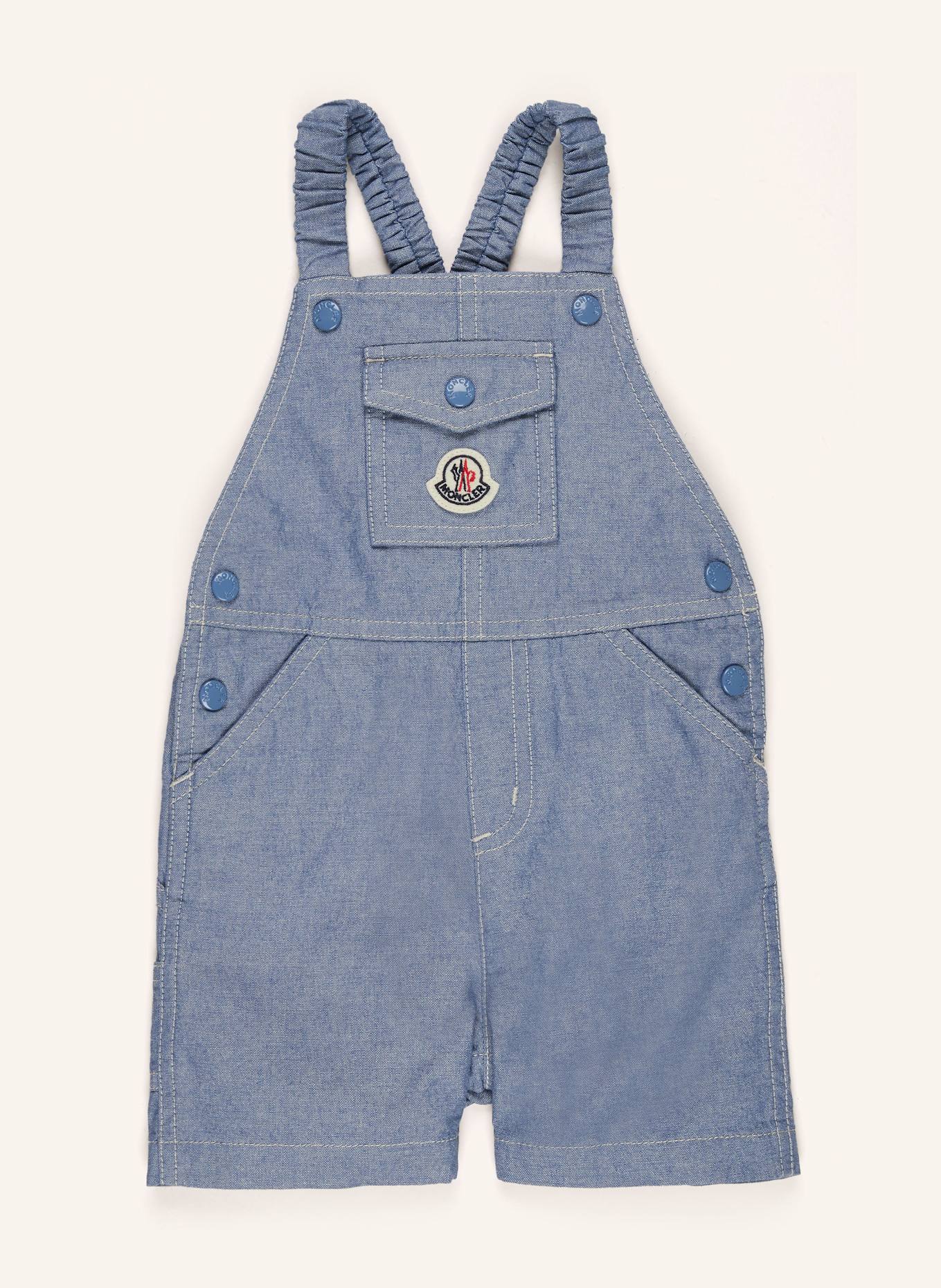 MONCLER enfant Latzhose: HELLBLAU