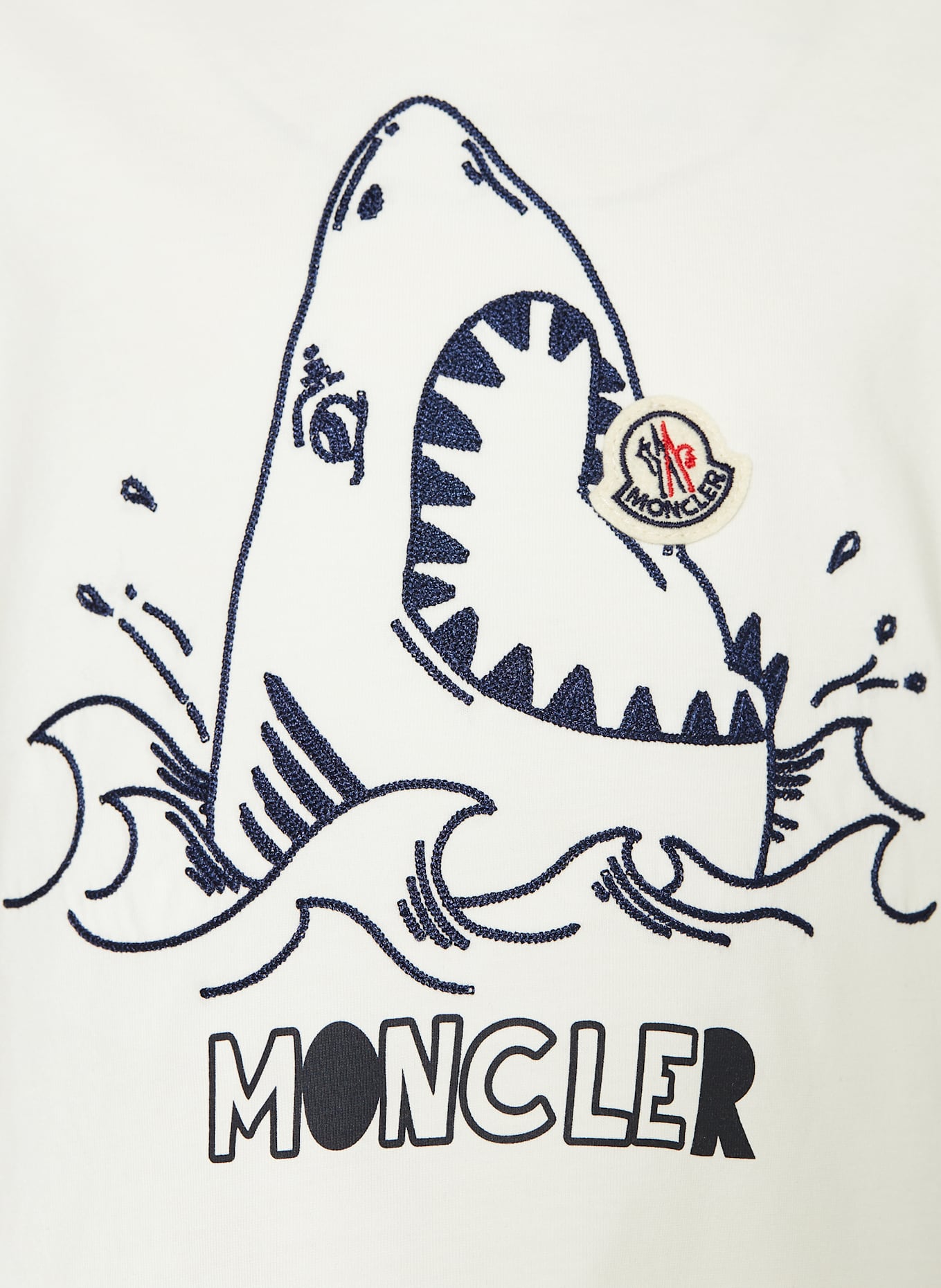 MONCLER enfant T-Shirt: WEISS