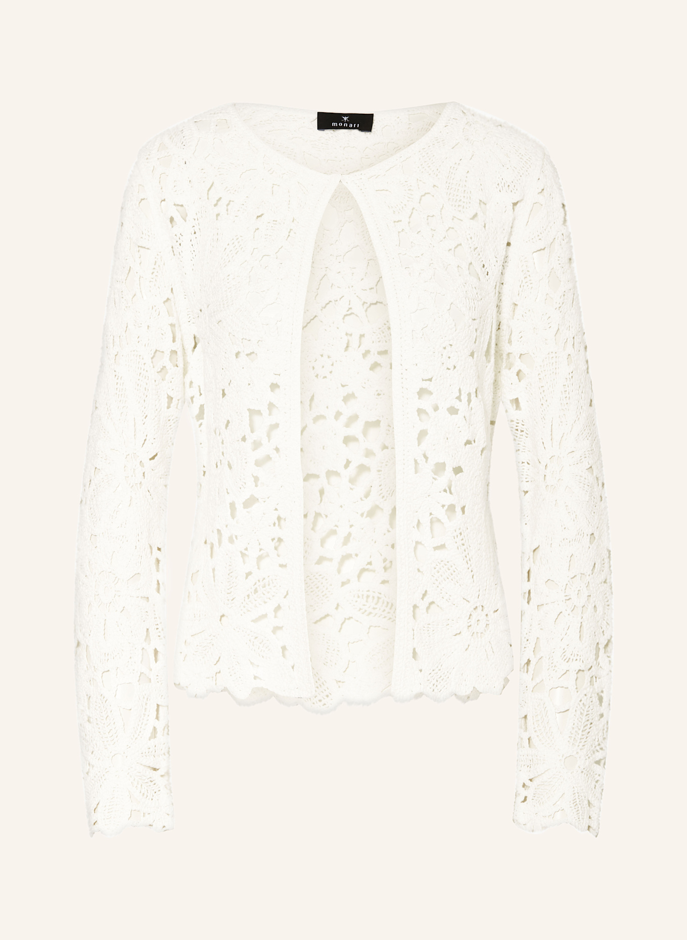 monari Strickjacke: WEISS