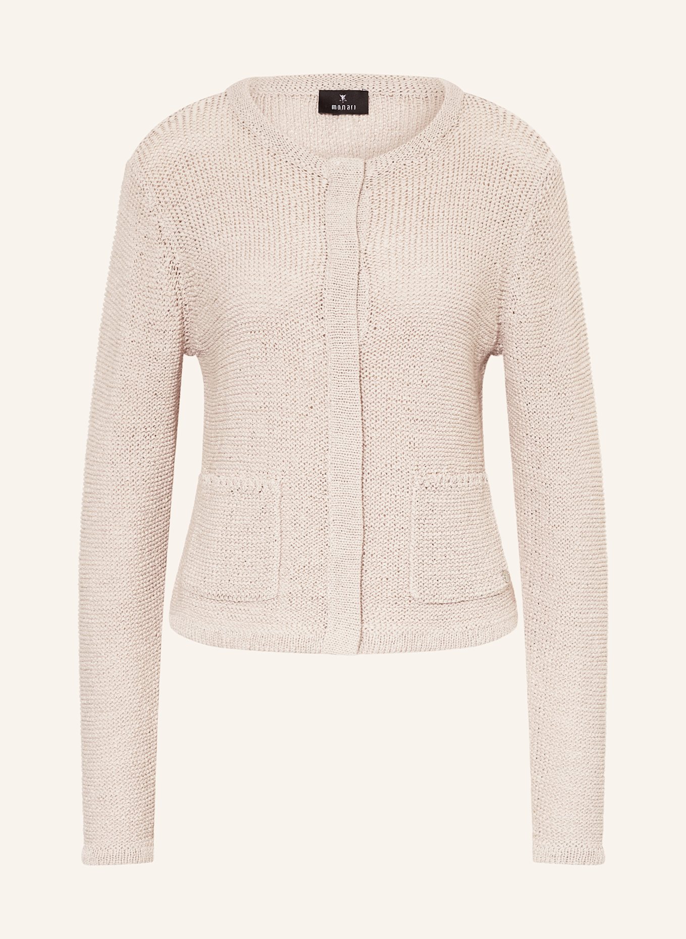 monari Strickjacke: CREME