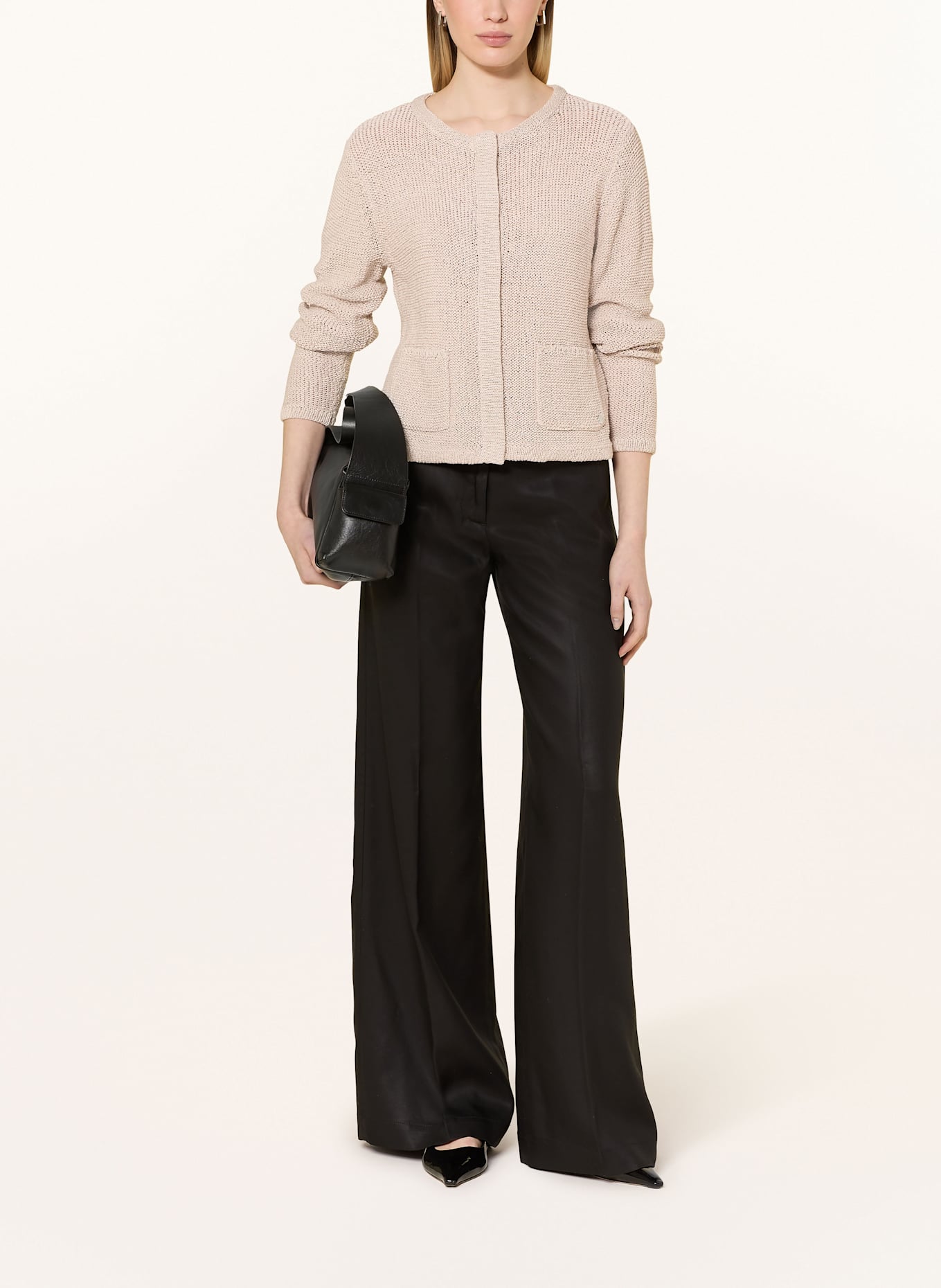 monari Strickjacke: CREME
