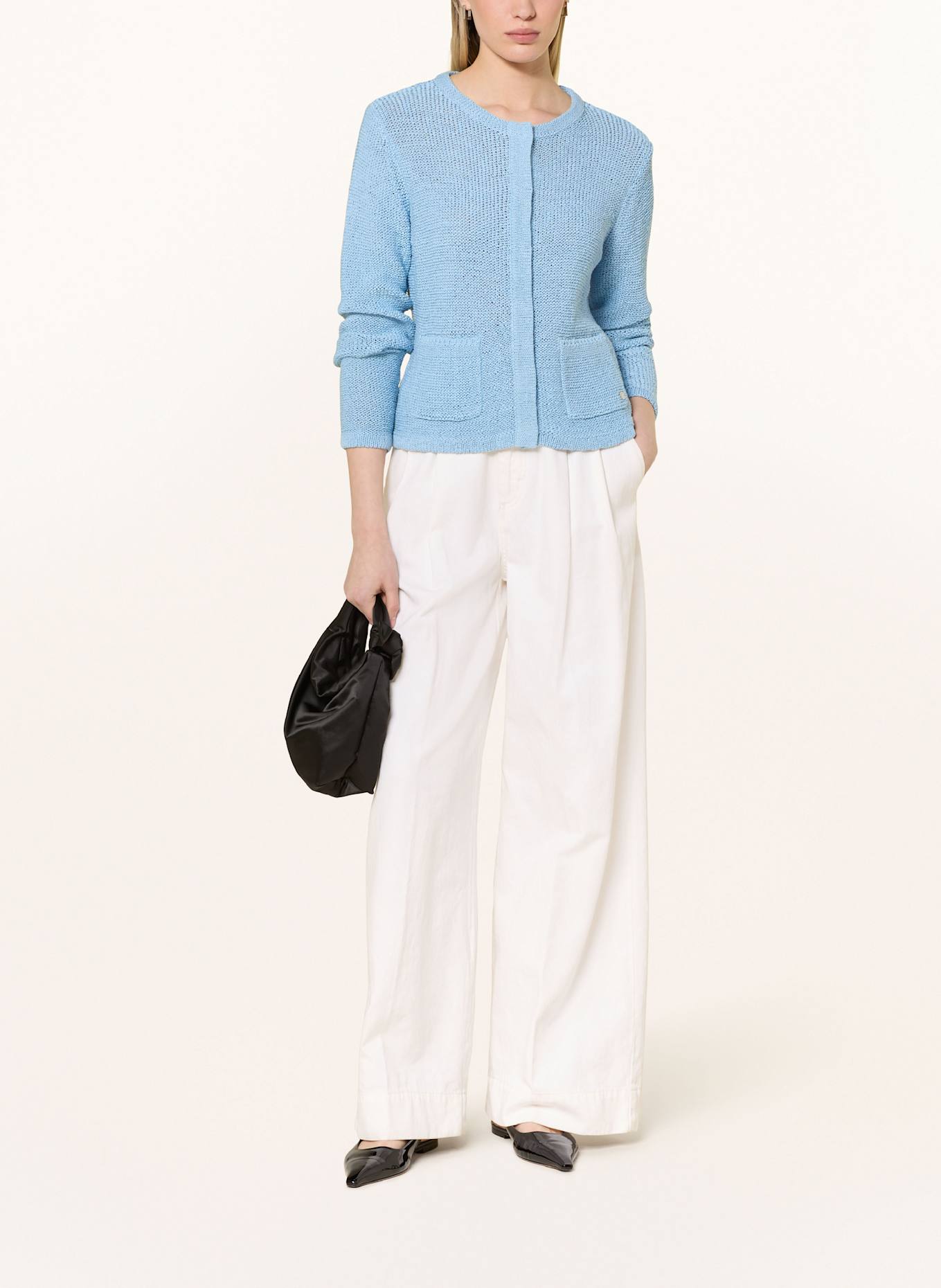 monari Strickjacke: HELLBLAU