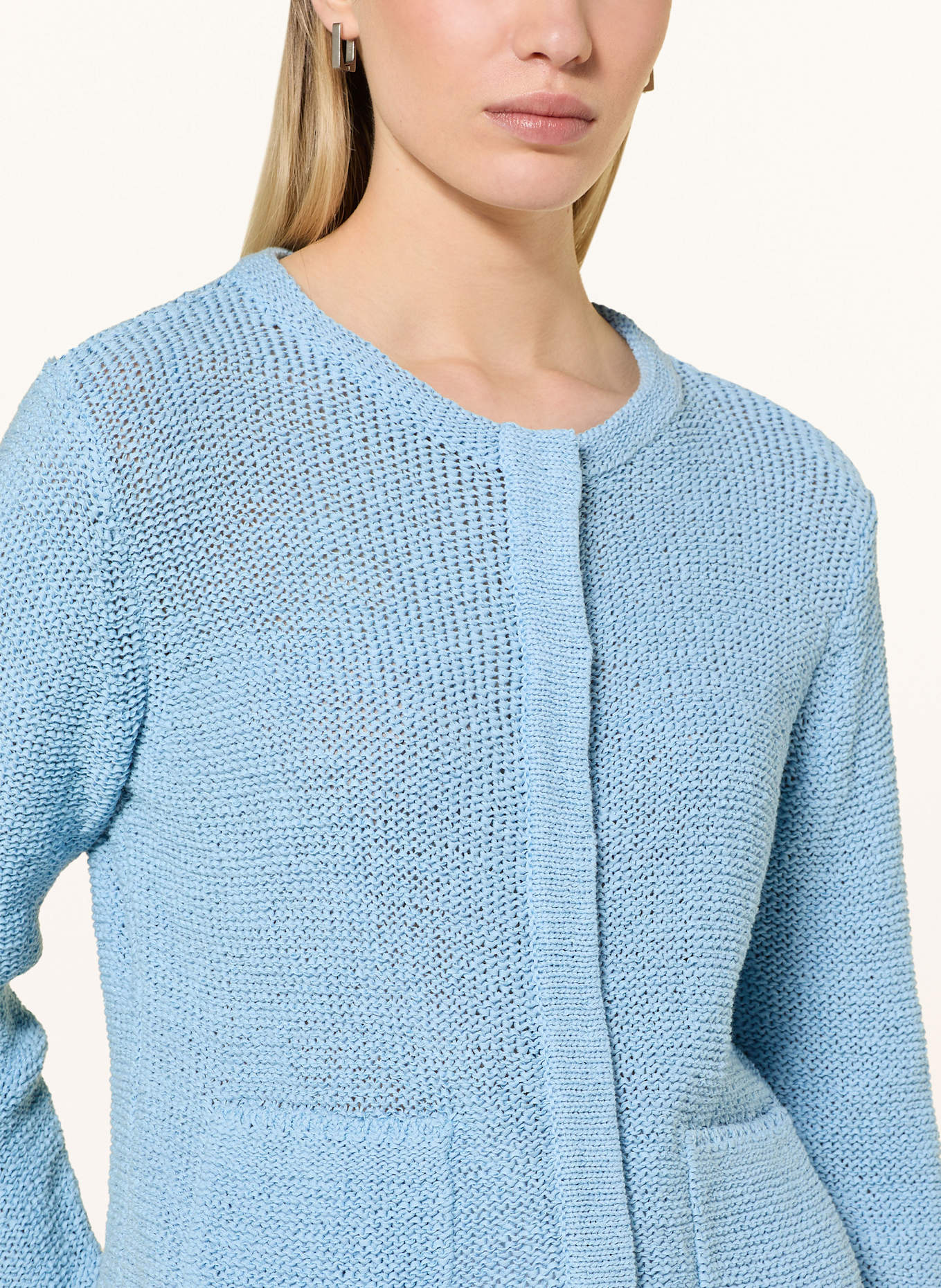monari Strickjacke: HELLBLAU