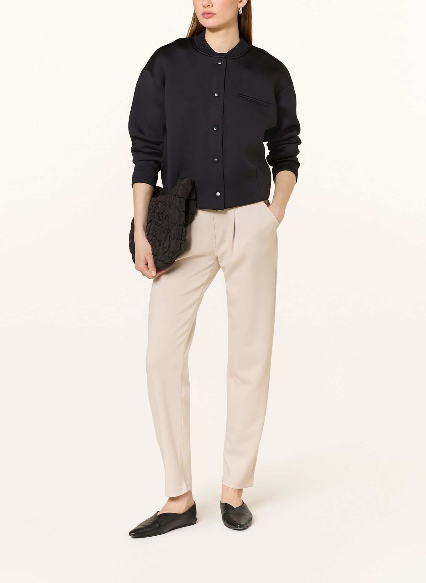 monari Sweatpants: BEIGE