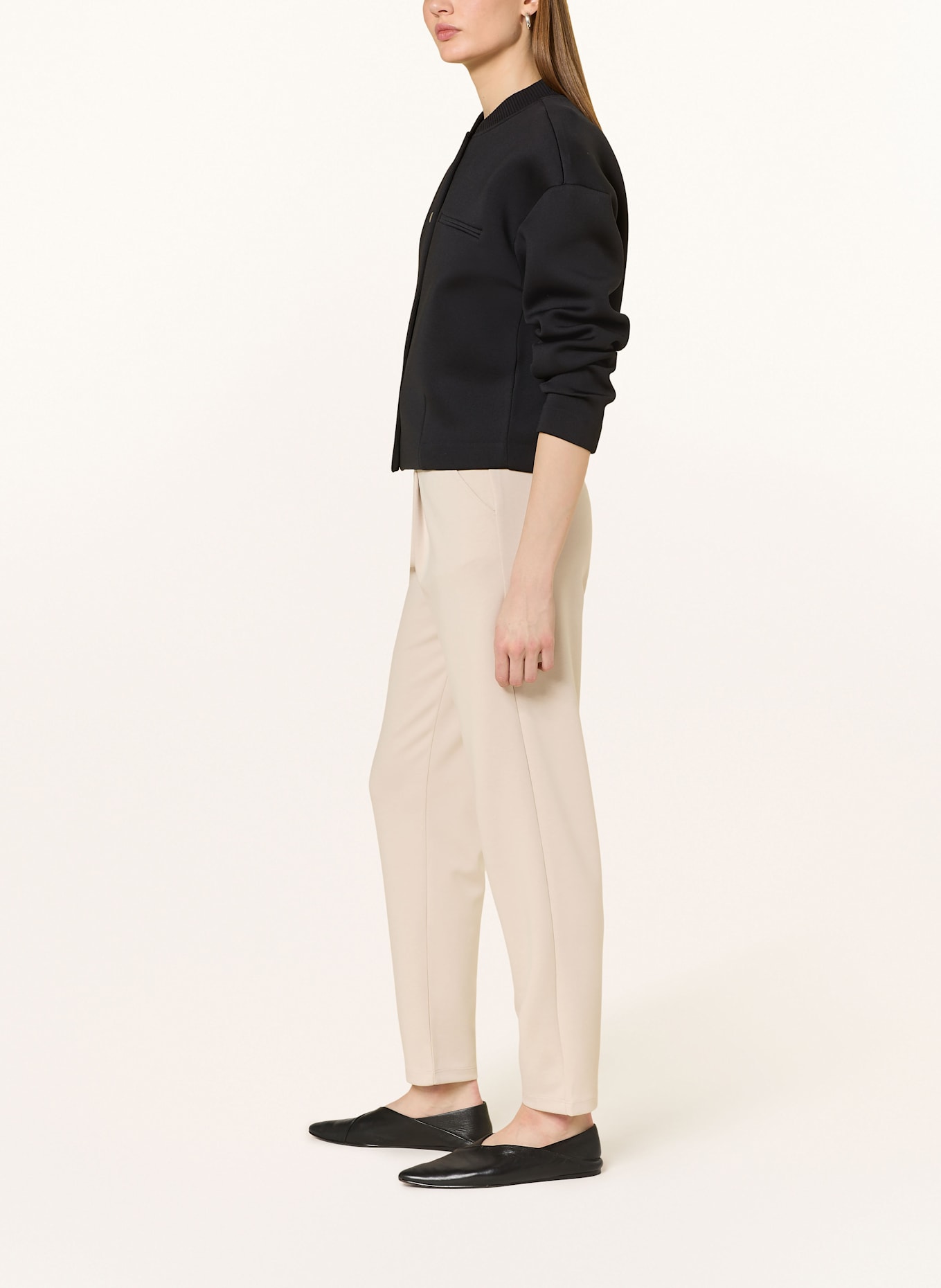 monari Sweatpants: BEIGE