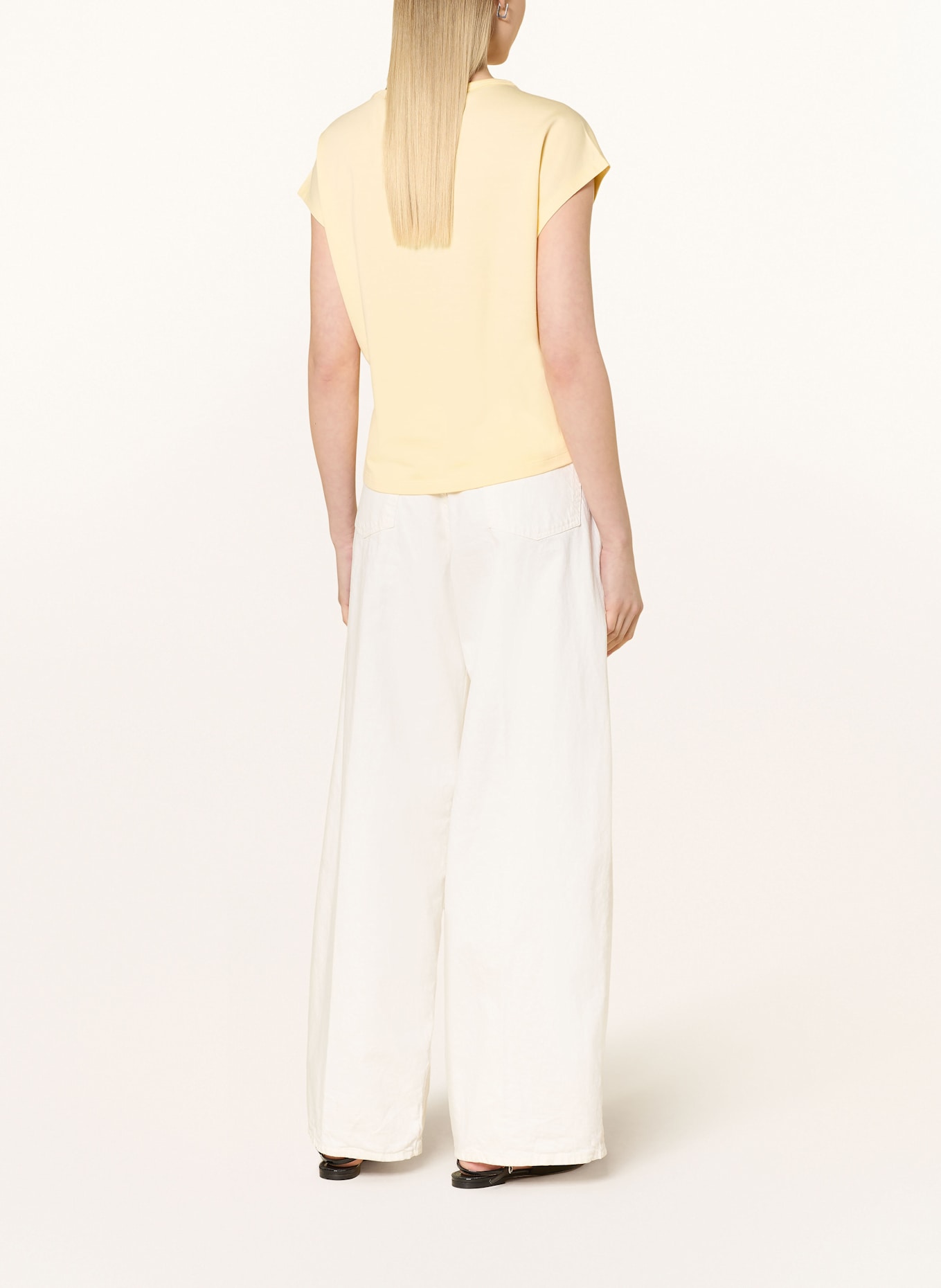 monari T-Shirt mit Cut-outs: HELLGELB