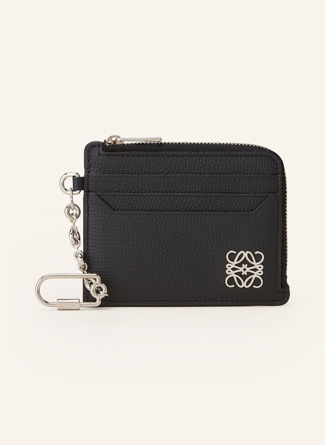 LOEWE Kartenetui ANAGRAM: SCHWARZ