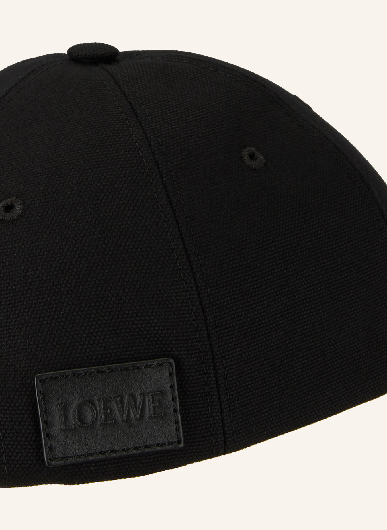 LOEWE Cap: SCHWARZ
