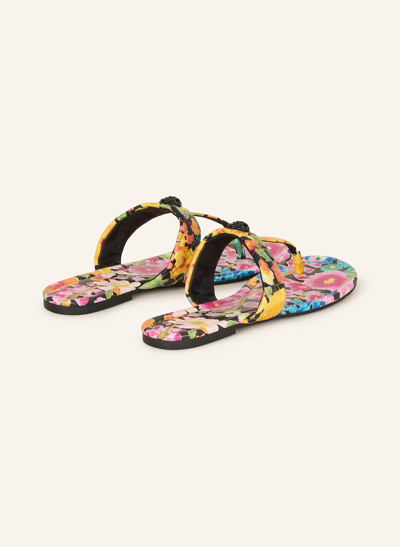 KURT GEIGER Zehentrenner: GELB / PINK / HELLGRÜN