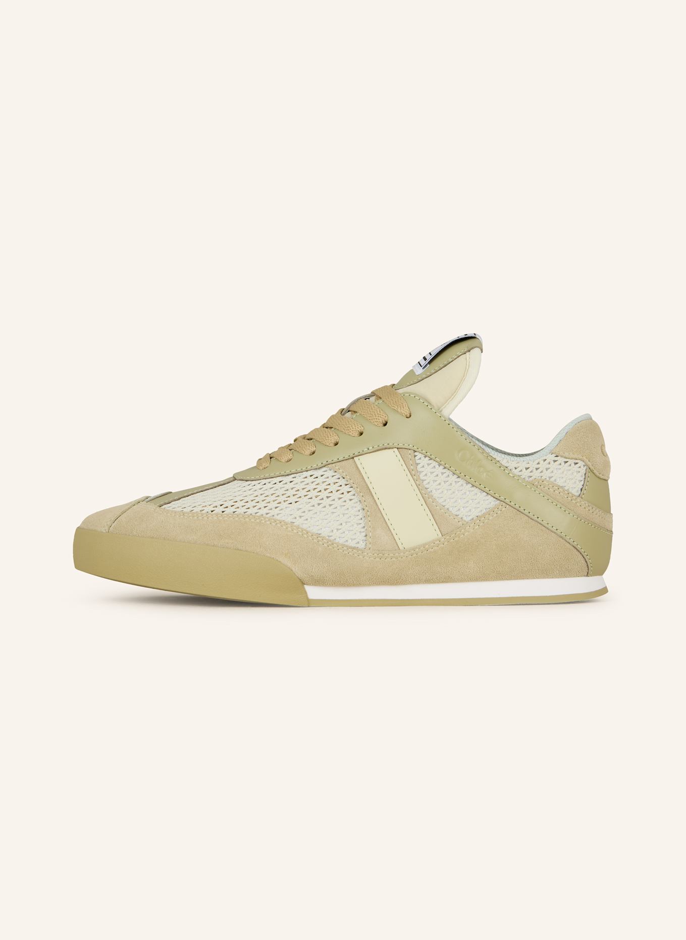 Chloé Sneaker KICK: 21E SOFT KHAKI