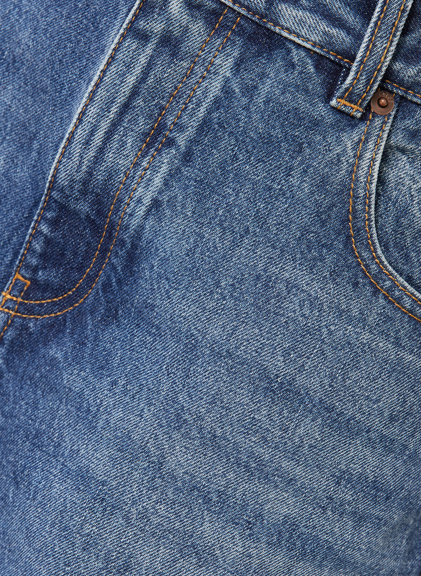 Chloé Jeans-Culotte: 476 DARK NIGHT BLUE