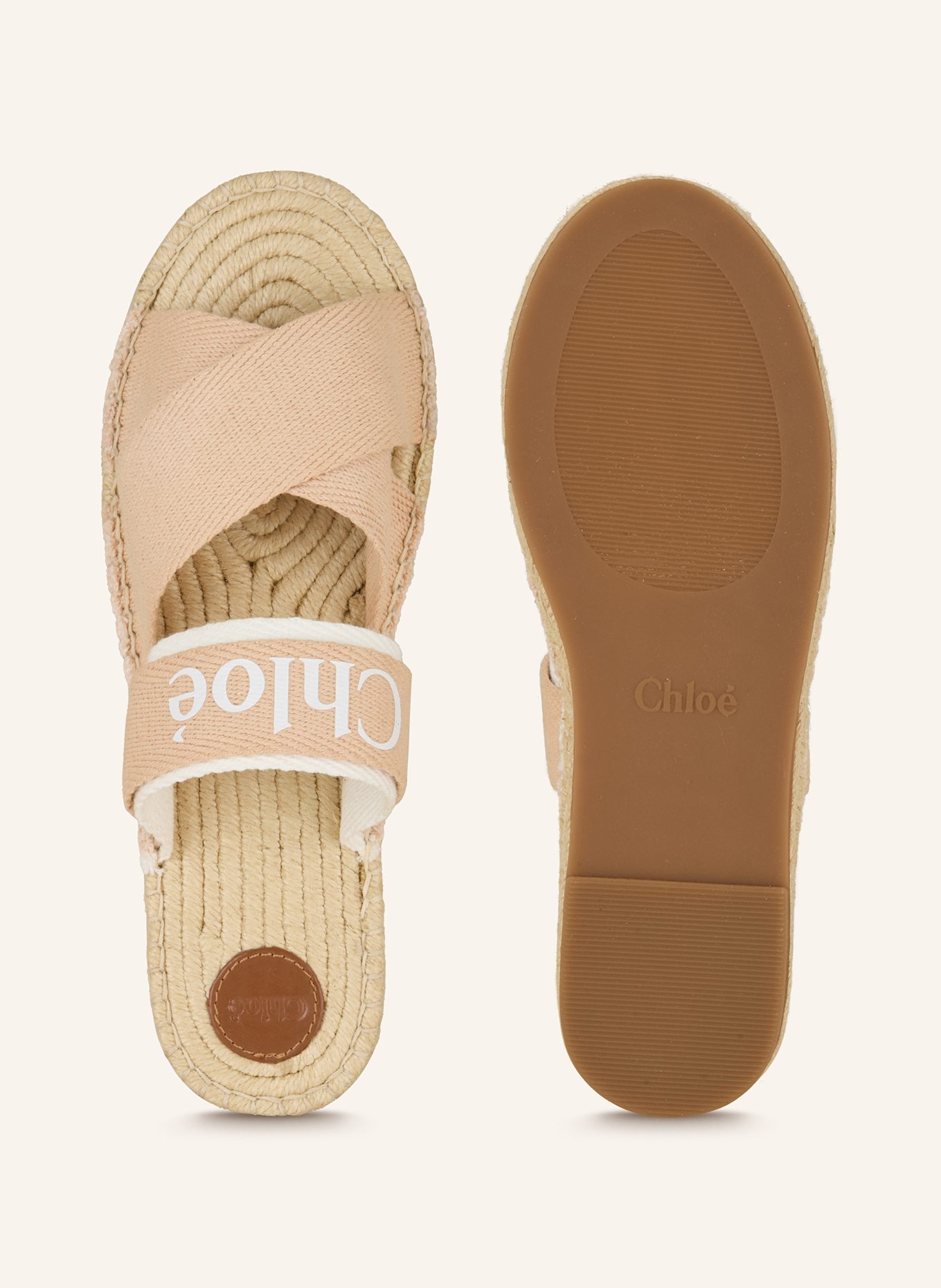 Chloé Pantoletten: 231 BEIGE