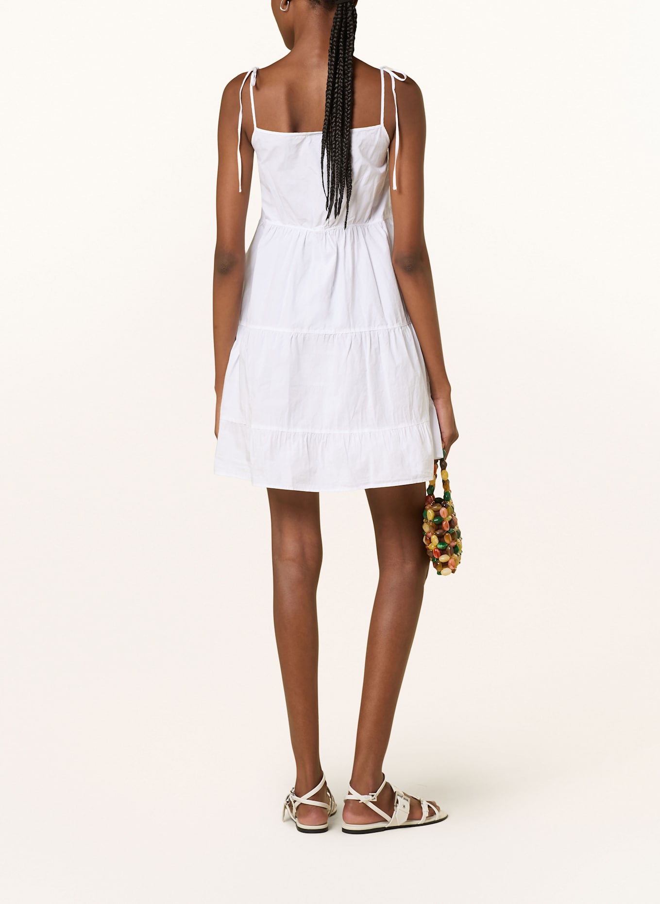 HUGO Kleid KARAMELA: WEISS