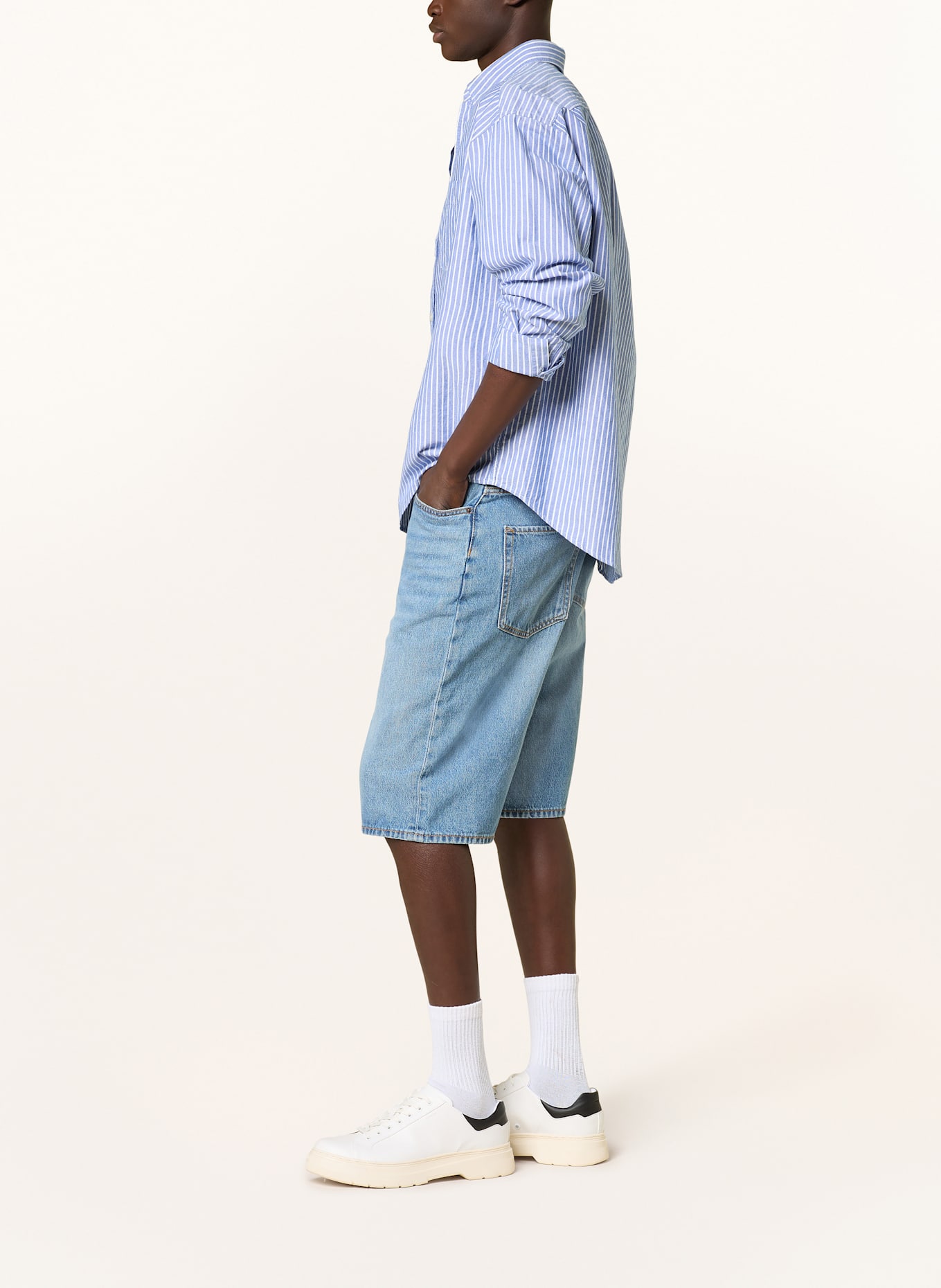 HUGO BLUE Shorts SKATE: 430 BRIGHT BLUE