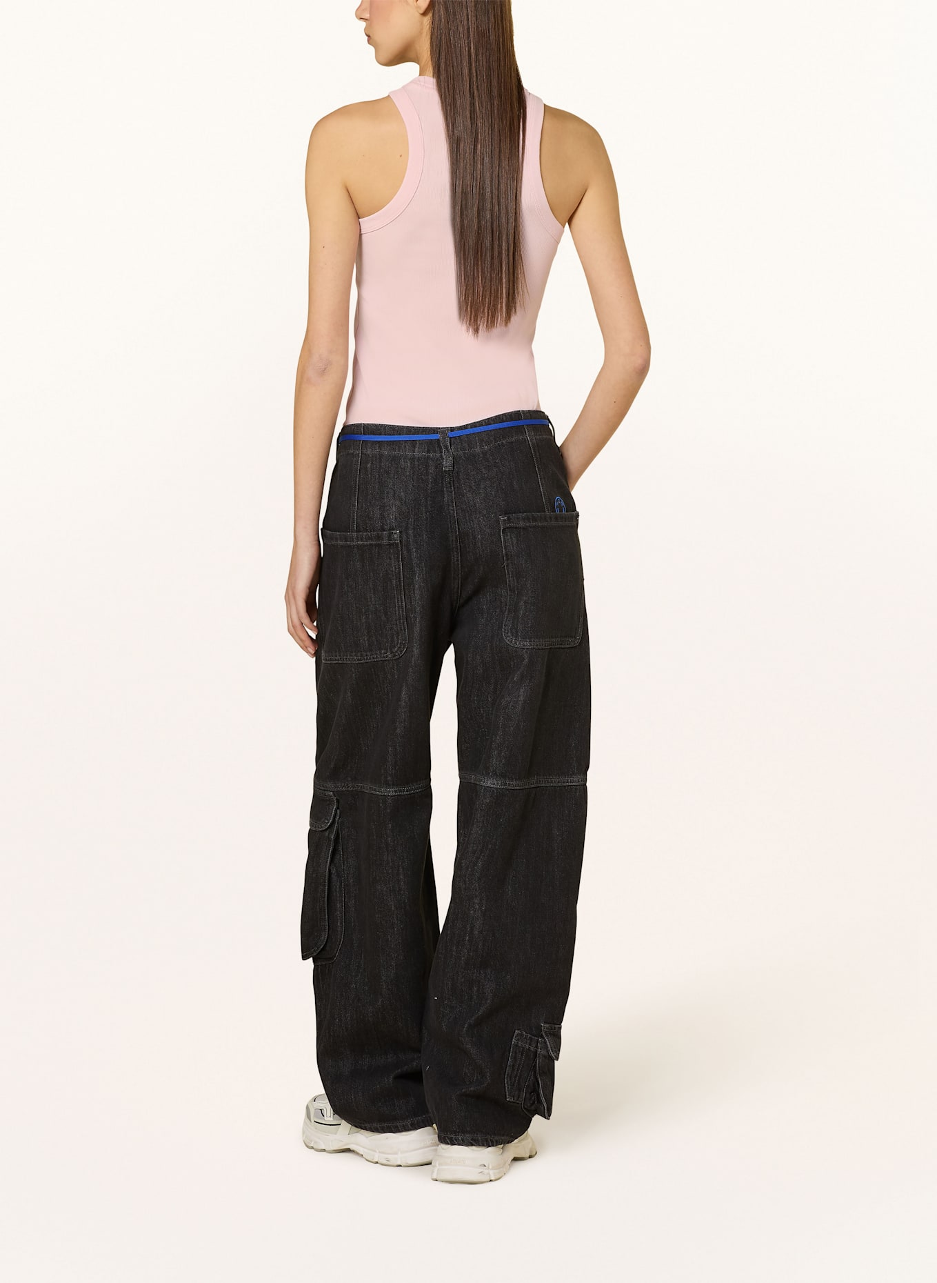 HUGO Top EASY TANK: LIGHT PINK