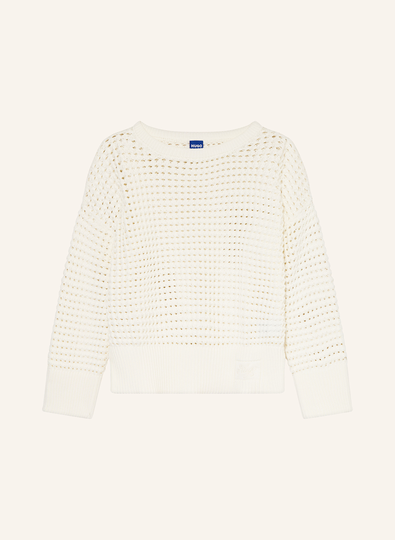 HUGO Pullover SUMERIA: WEISS