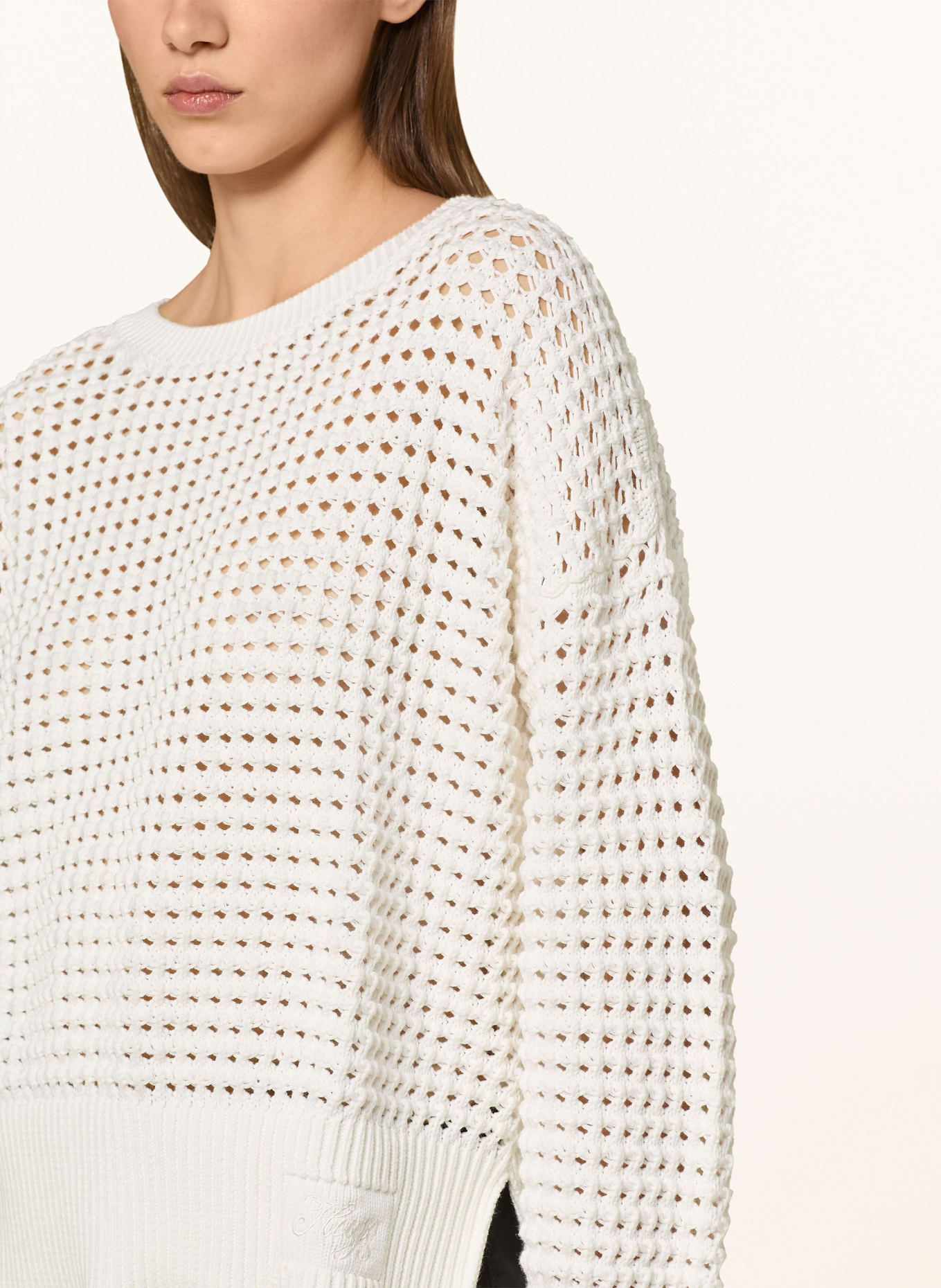 HUGO Pullover SUMERIA: WEISS