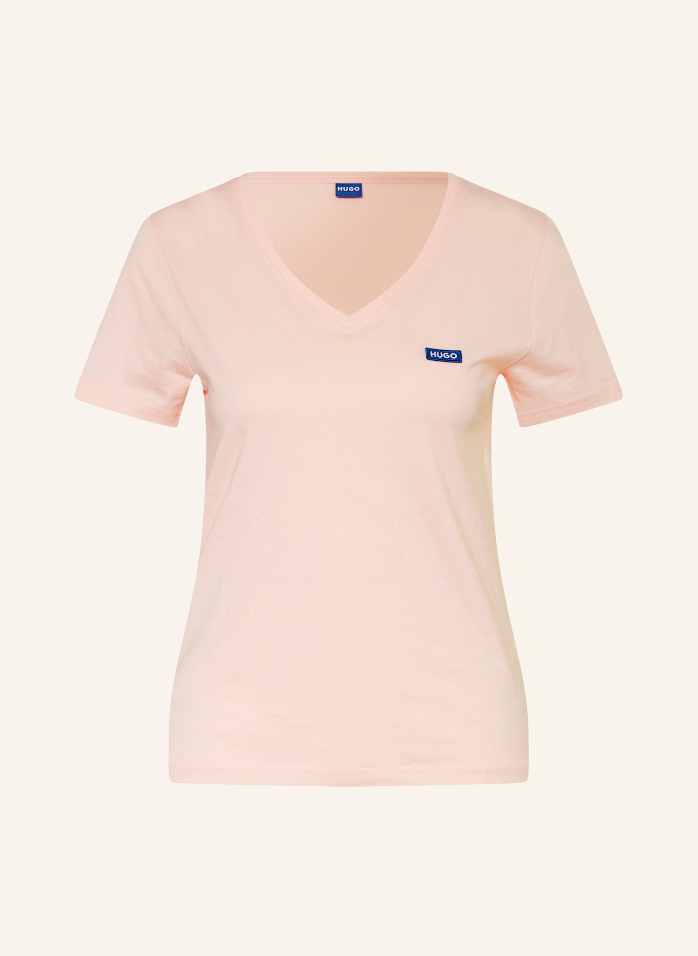 HUGO T-shirt: LIGHT PINK
