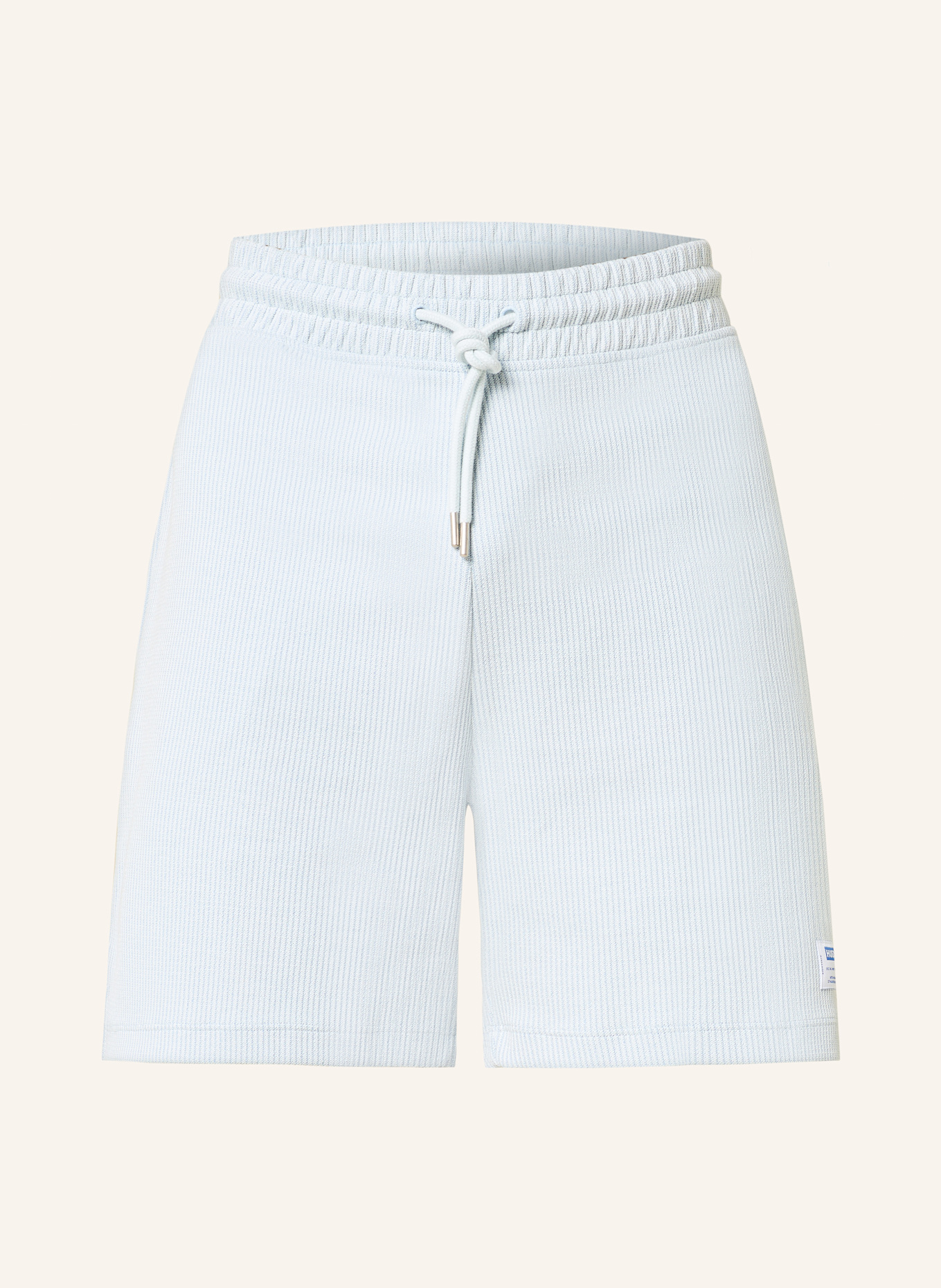 HUGO BLUE Short de survêtement NUWAFFLO: BLEU CLAIR