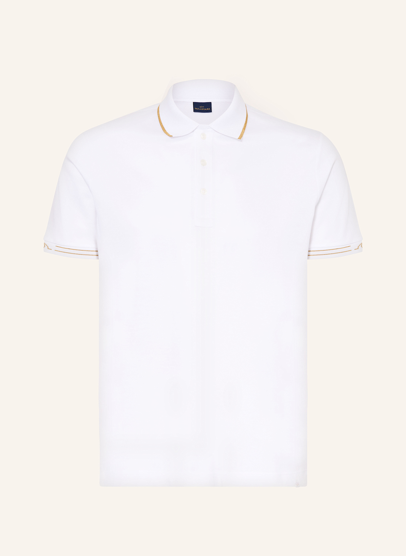 PAUL & SHARK Piqué polo shirt: WHITE