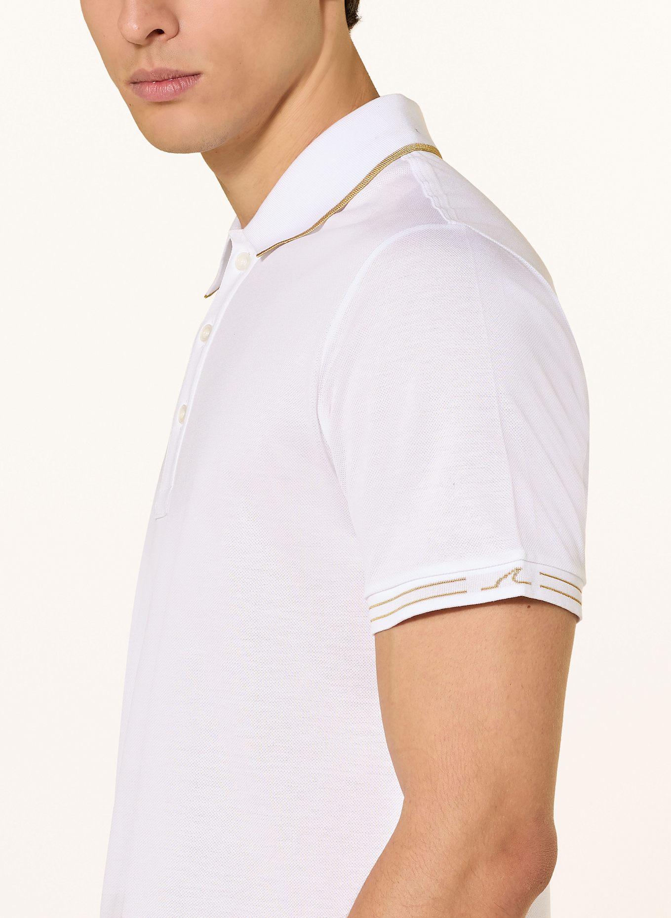 PAUL & SHARK Piqué polo shirt: WHITE