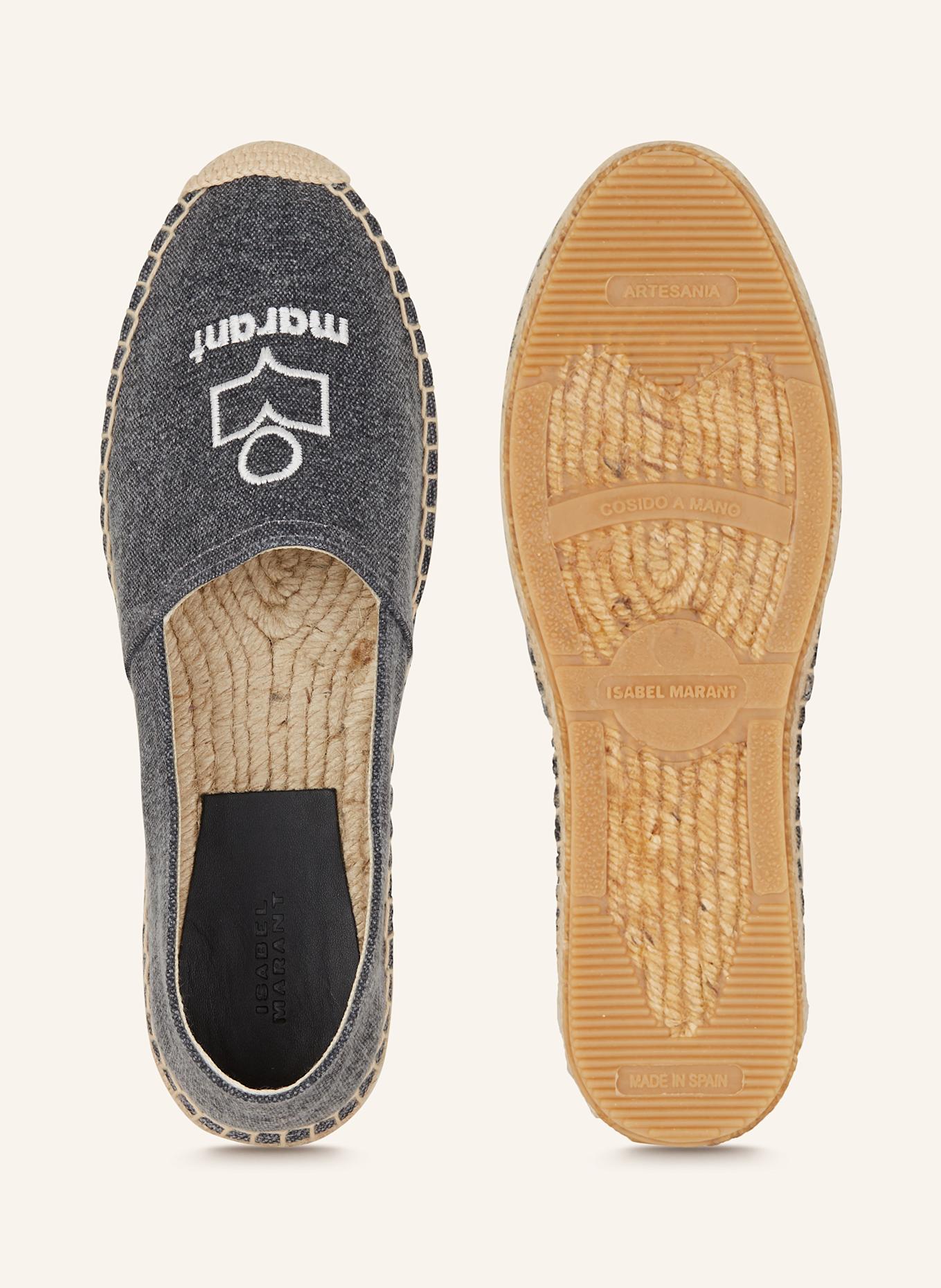 ISABEL MARANT Espadrilles: DUNKELGRAU